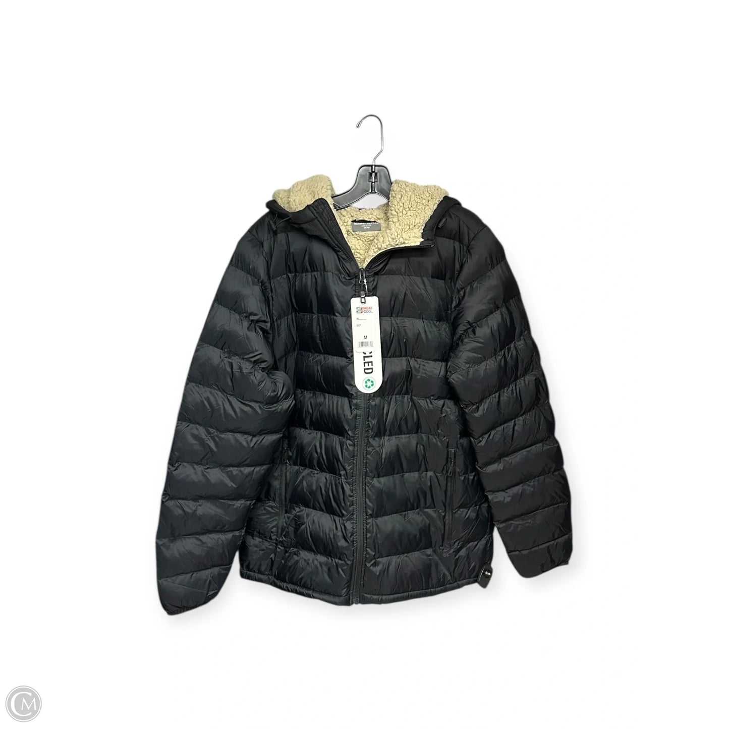Jacket Puffer & Quilted By 32 Degrees In Black, Size: M