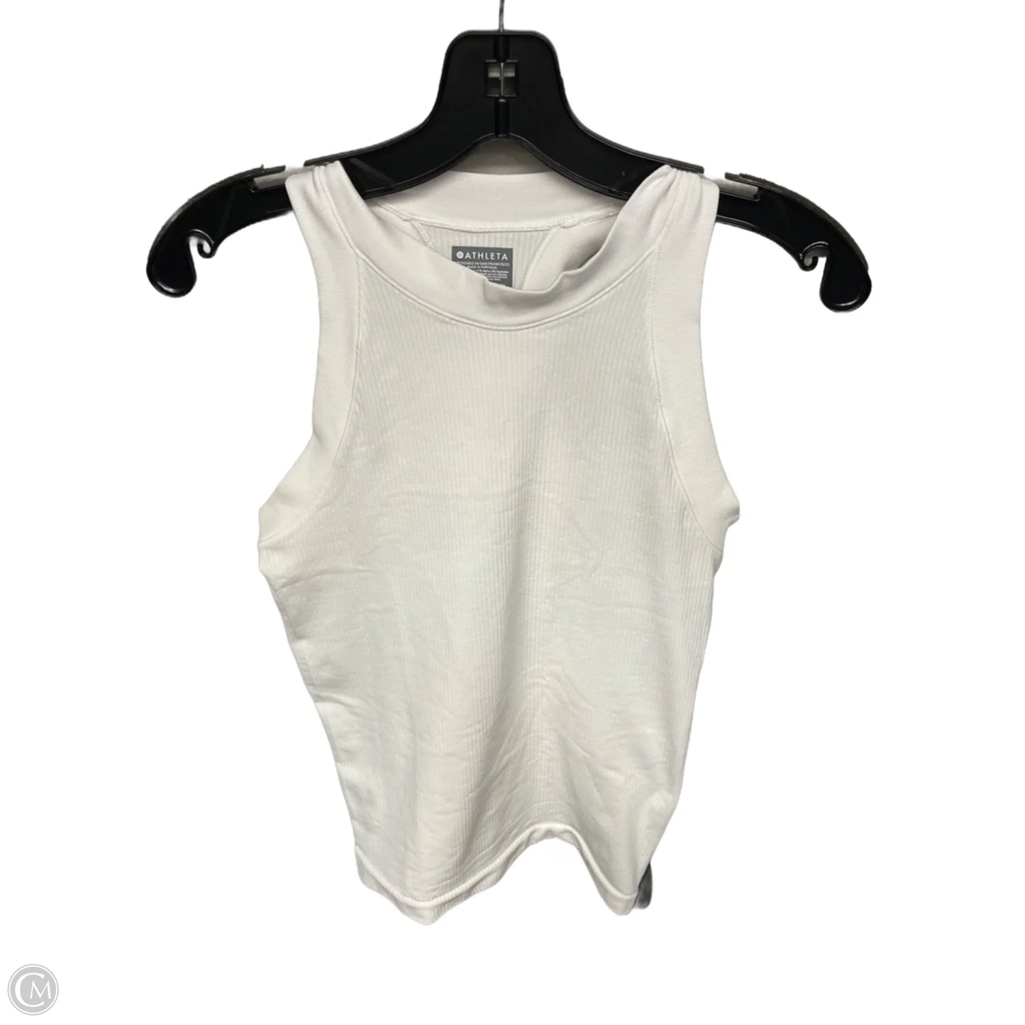 Athletic Tank Top By Athleta In Ivory, Size: S