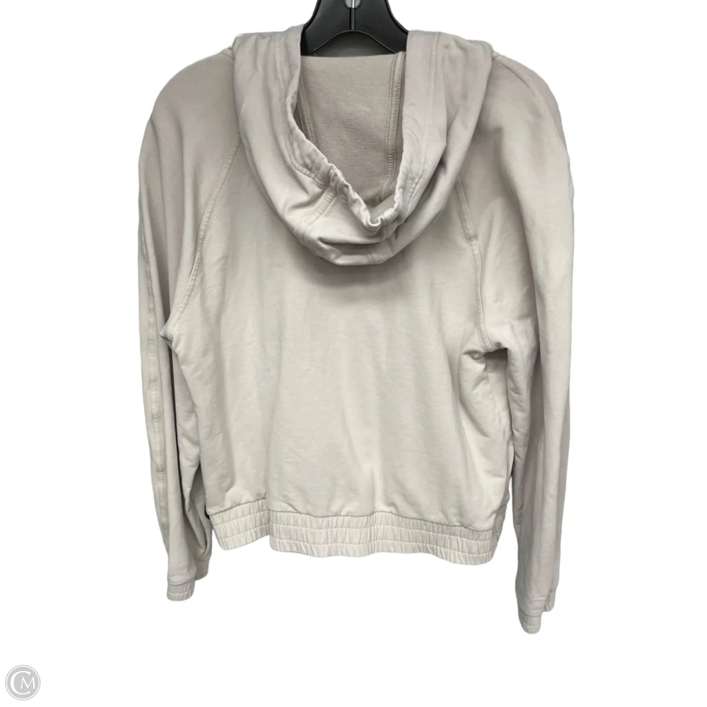Athletic Sweatshirt Hoodie By Athleta In Beige, Size: S