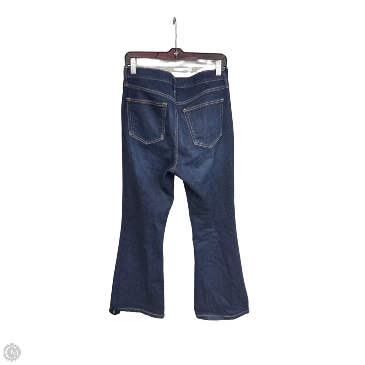 Jeans Flared By Gap In Blue Denim, Size: 8