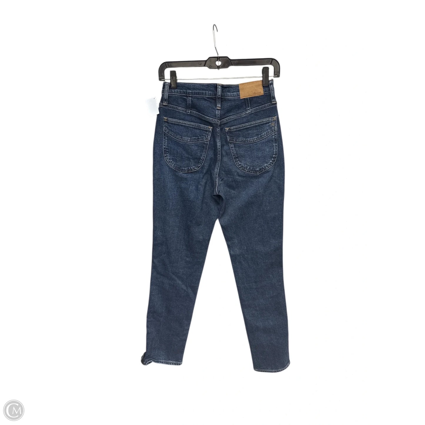 Jeans Straight By Madewell In Blue Denim, Size: 0