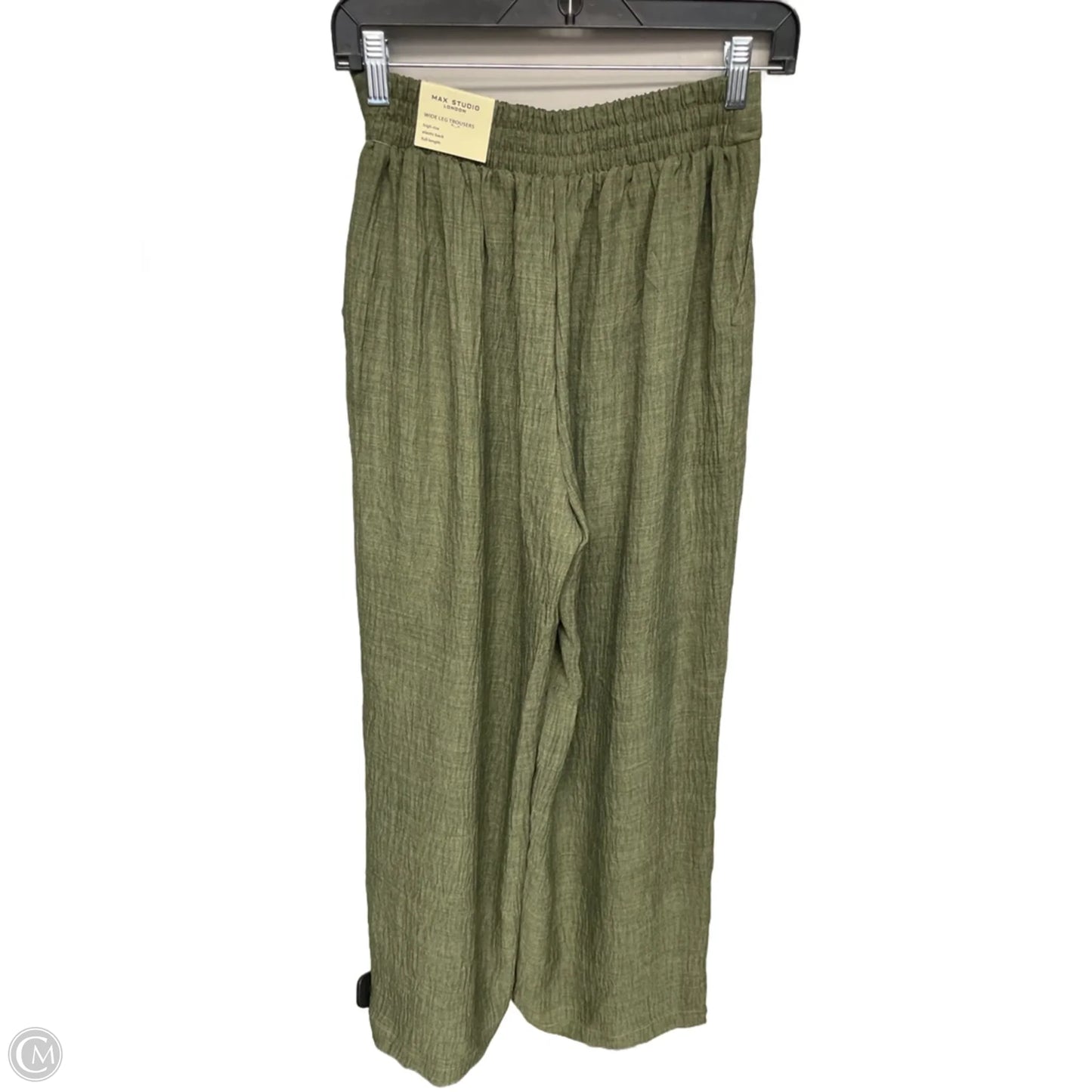 Pants Wide Leg By Max Studio In Green, Size: S