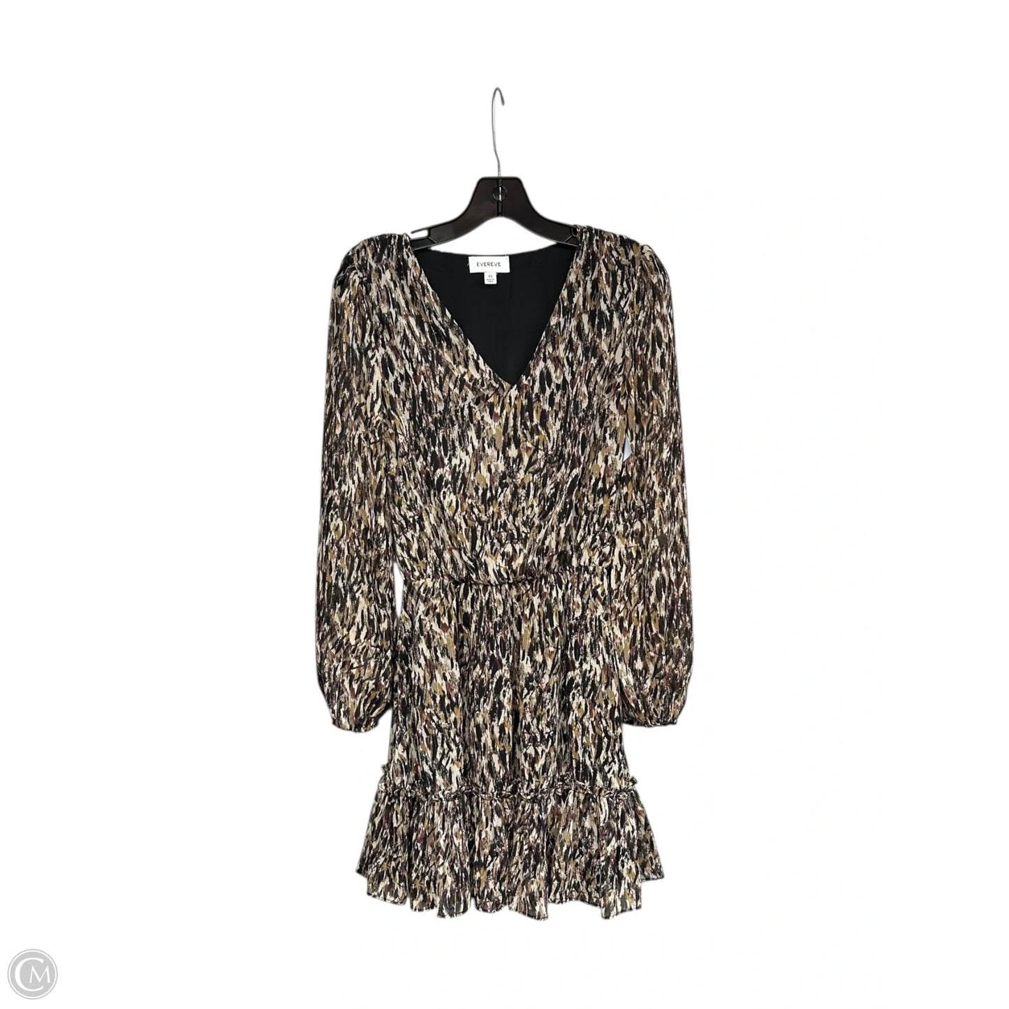 Dress Casual Short By Evereve In Black & Brown, Size: Xs