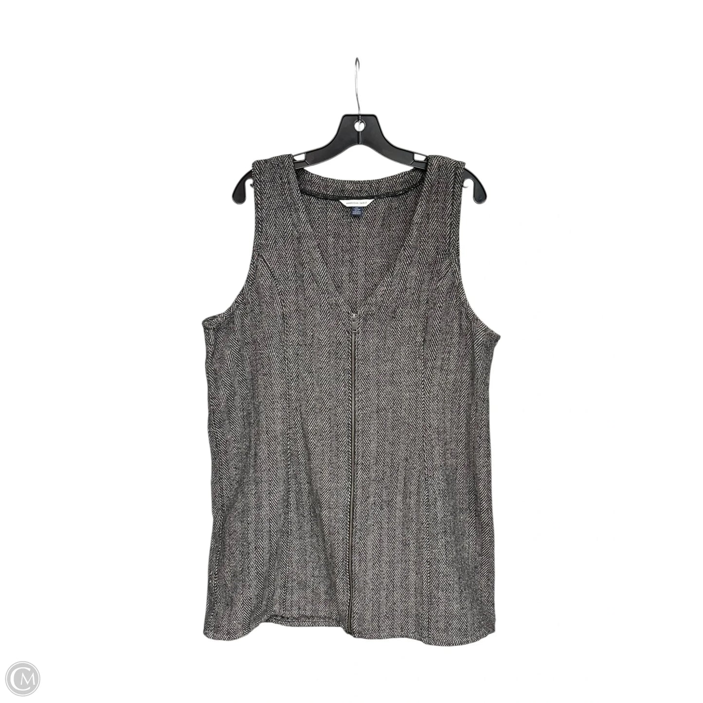 Dress Casual Short By American Eagle In Black & Cream, Size: Xxl