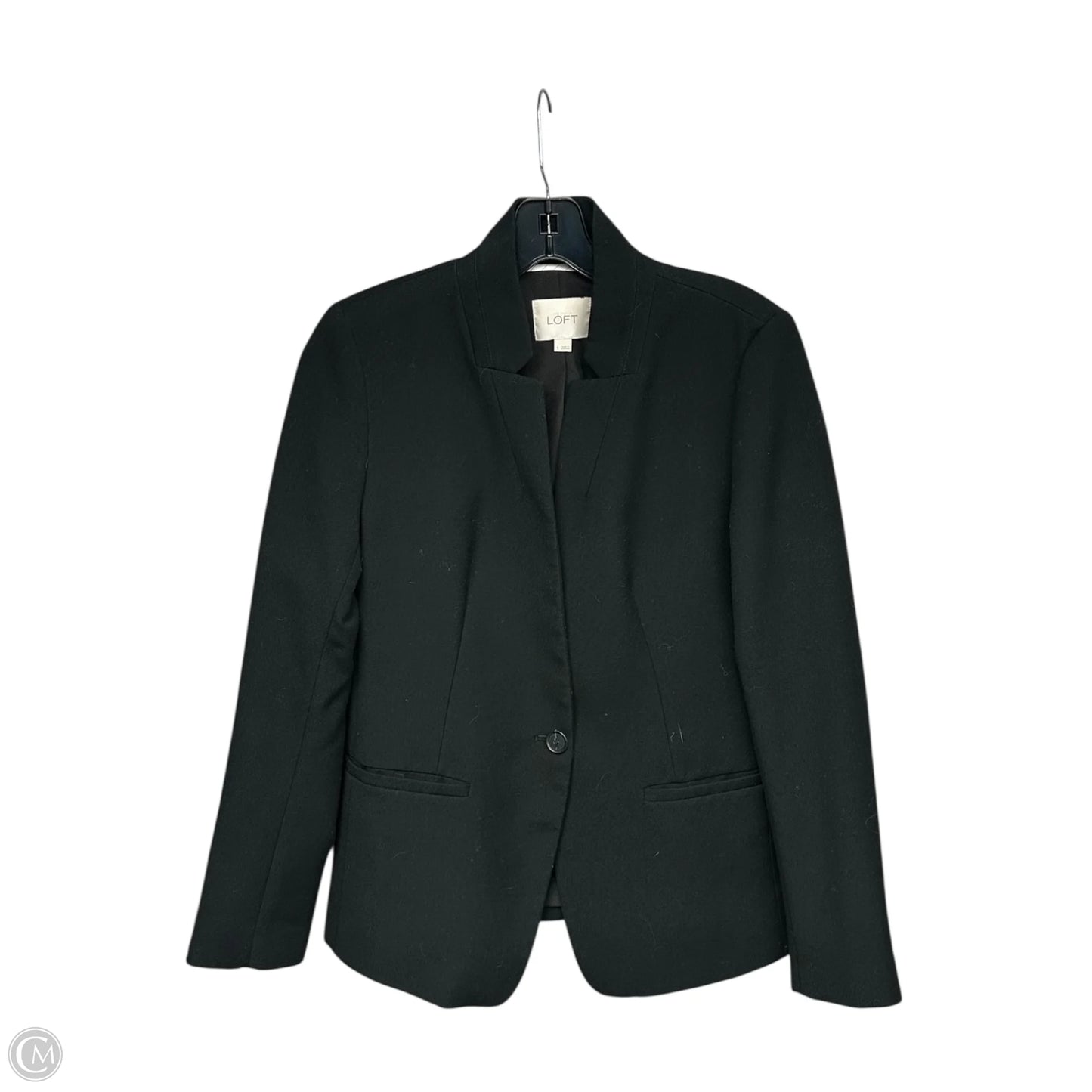 Blazer By Loft In Black, Size: 6