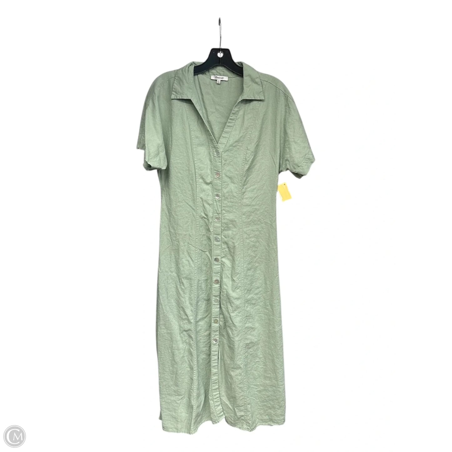 Dress Casual Maxi By Madewell In Green, Size: 6