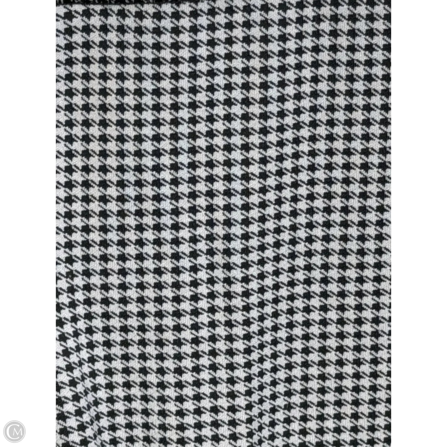 Athletic Leggings By Alo In Black & Grey, Size: M