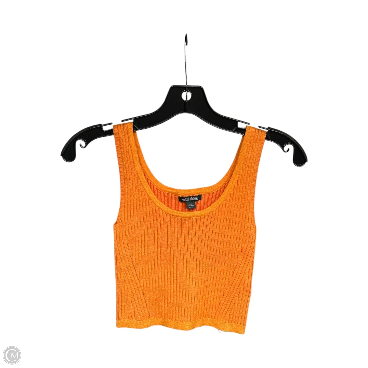 Top Sleeveless By Wild Fable In Orange, Size: Xxs