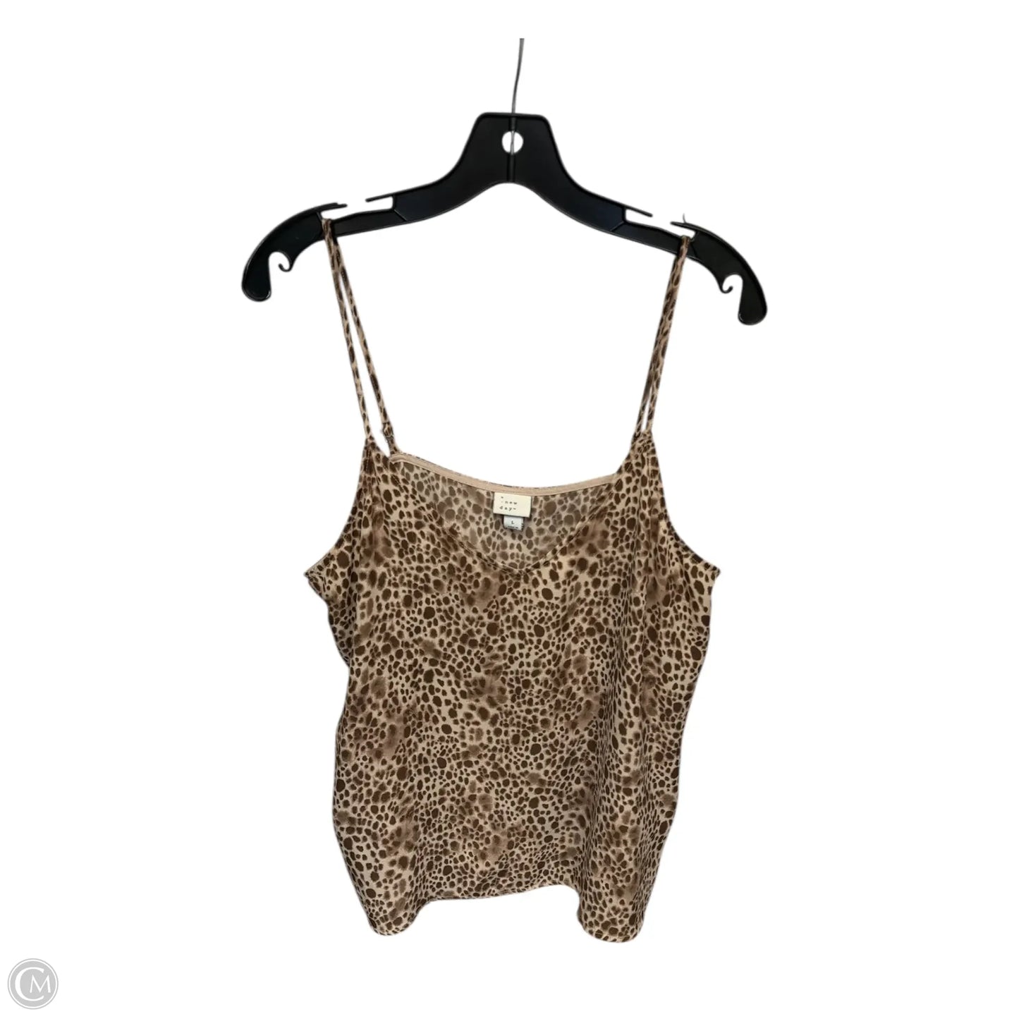 Tank Top By A New Day In Brown, Size: L