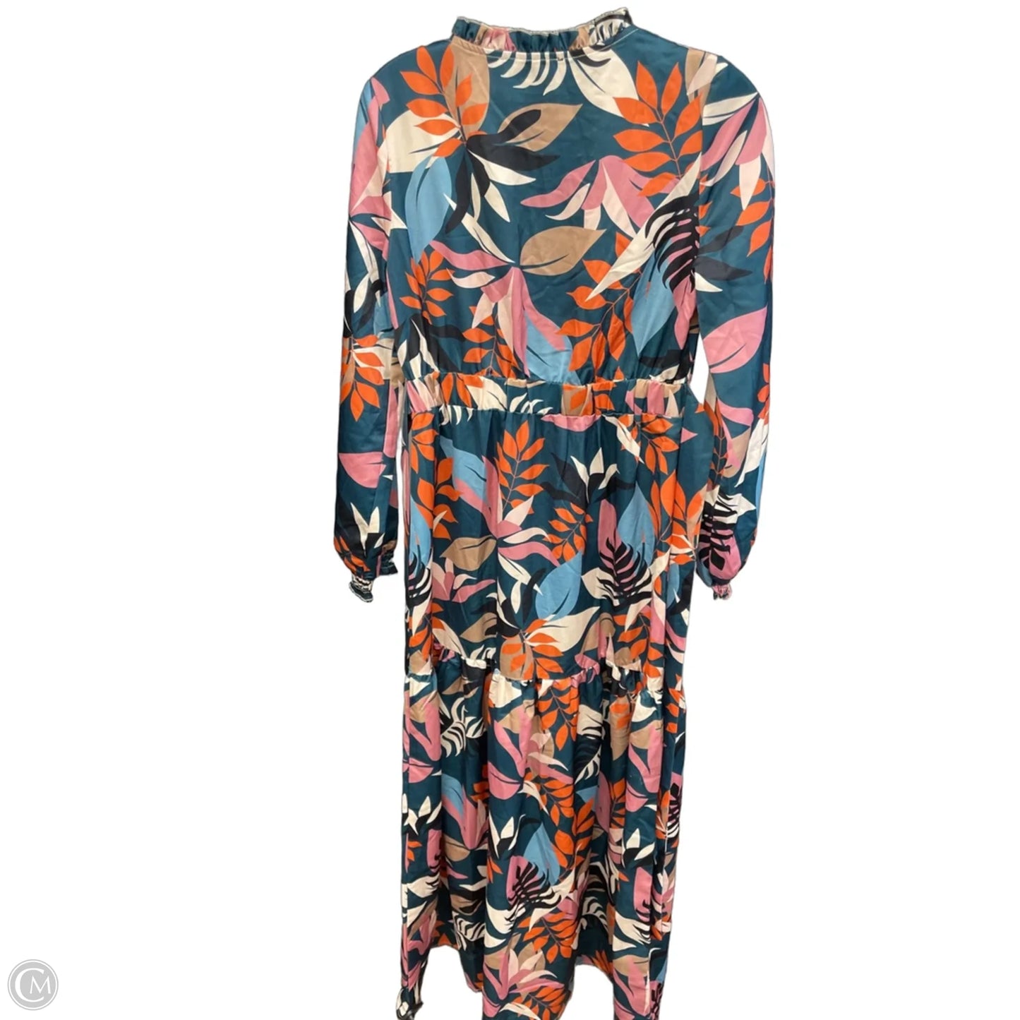 Dress Casual Maxi By Clothes Mentor In Floral Print, Size: 6