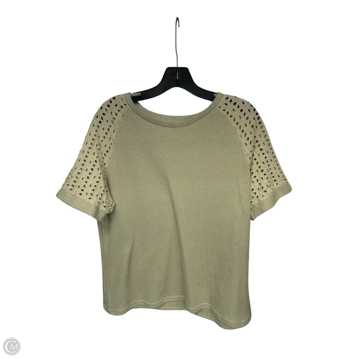 Top Short Sleeve Basic By Clothes Mentor In Green, Size: Xl