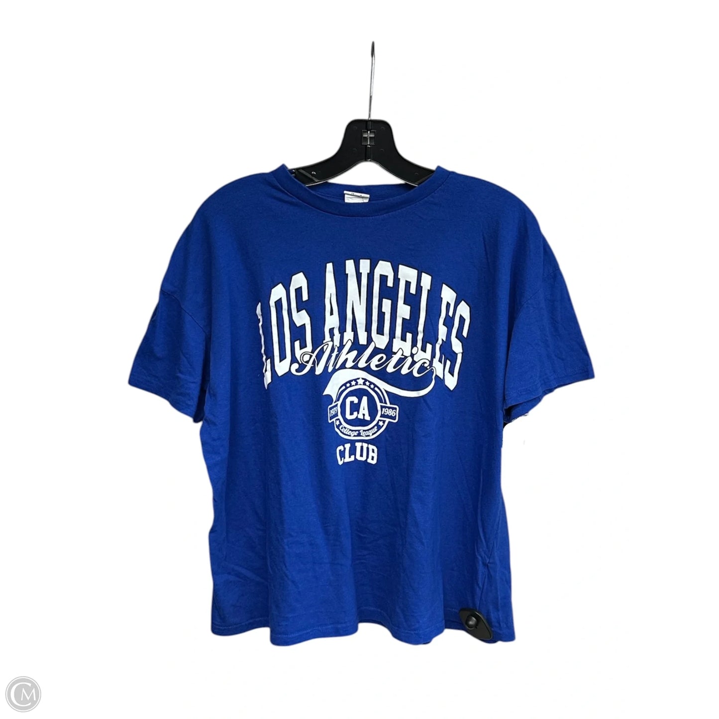 Top Short Sleeve By Streetwear Society In Blue, Size: M