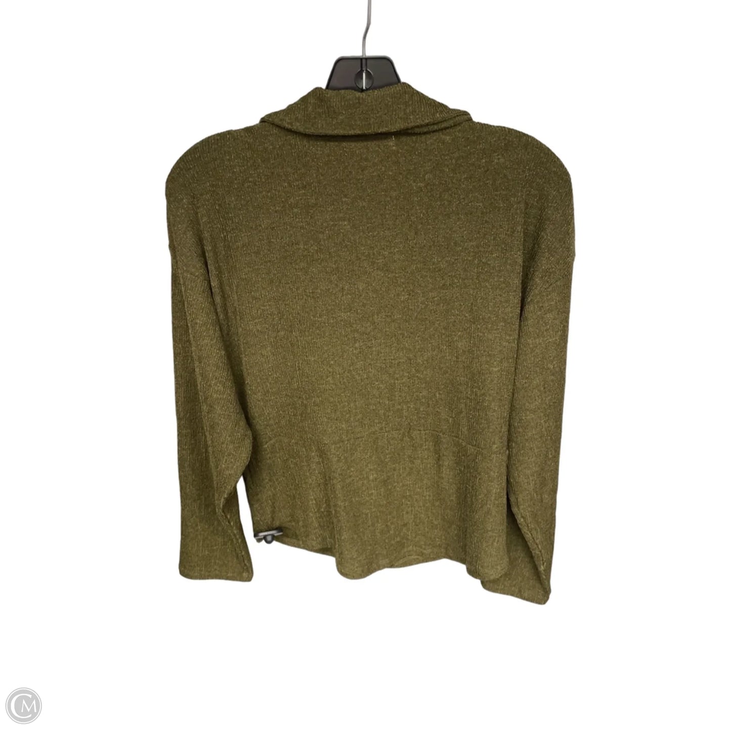 Top Long Sleeve By Madewell In Green, Size: L