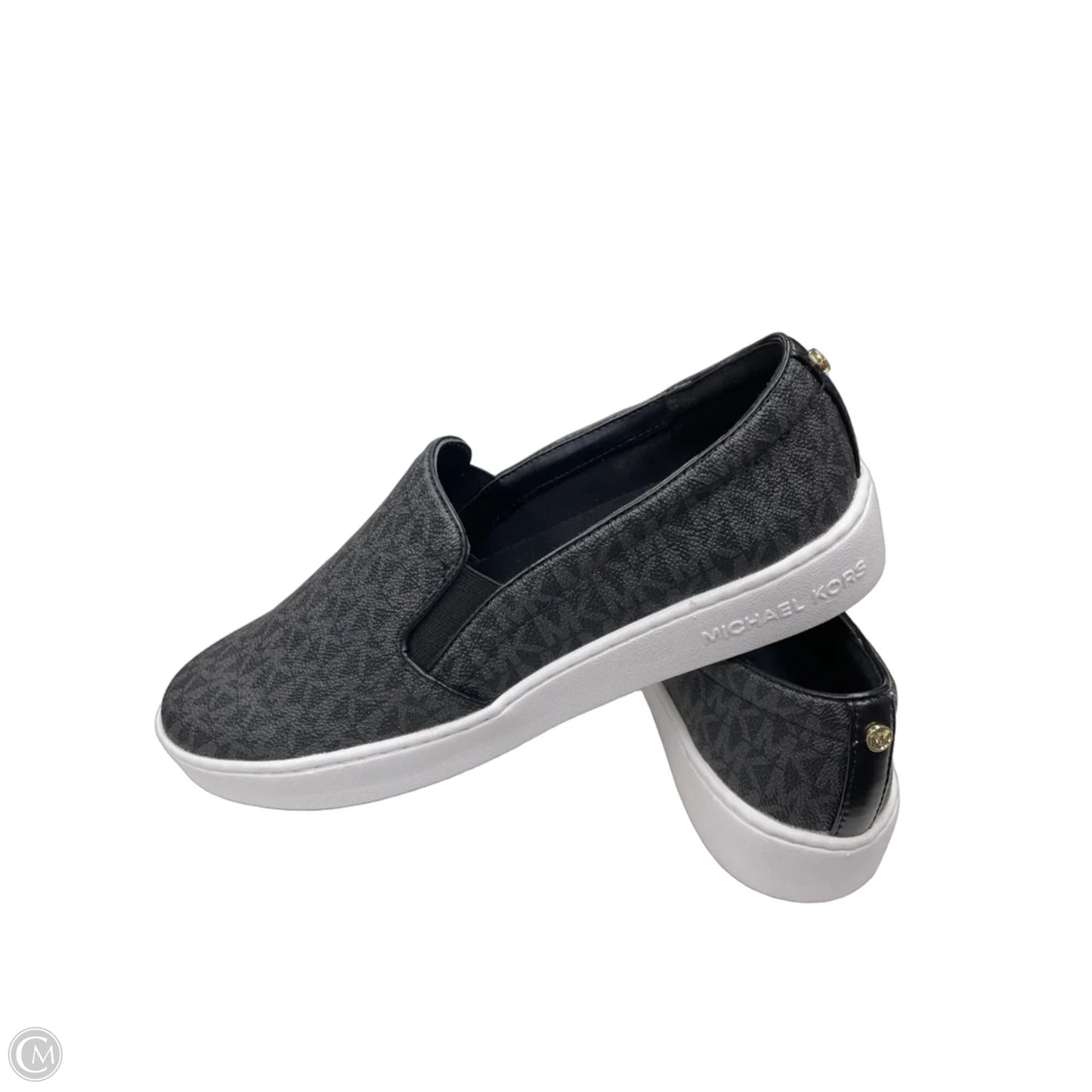 Shoes Sneakers By Michael By Michael Kors In Black & Grey, Size: 10