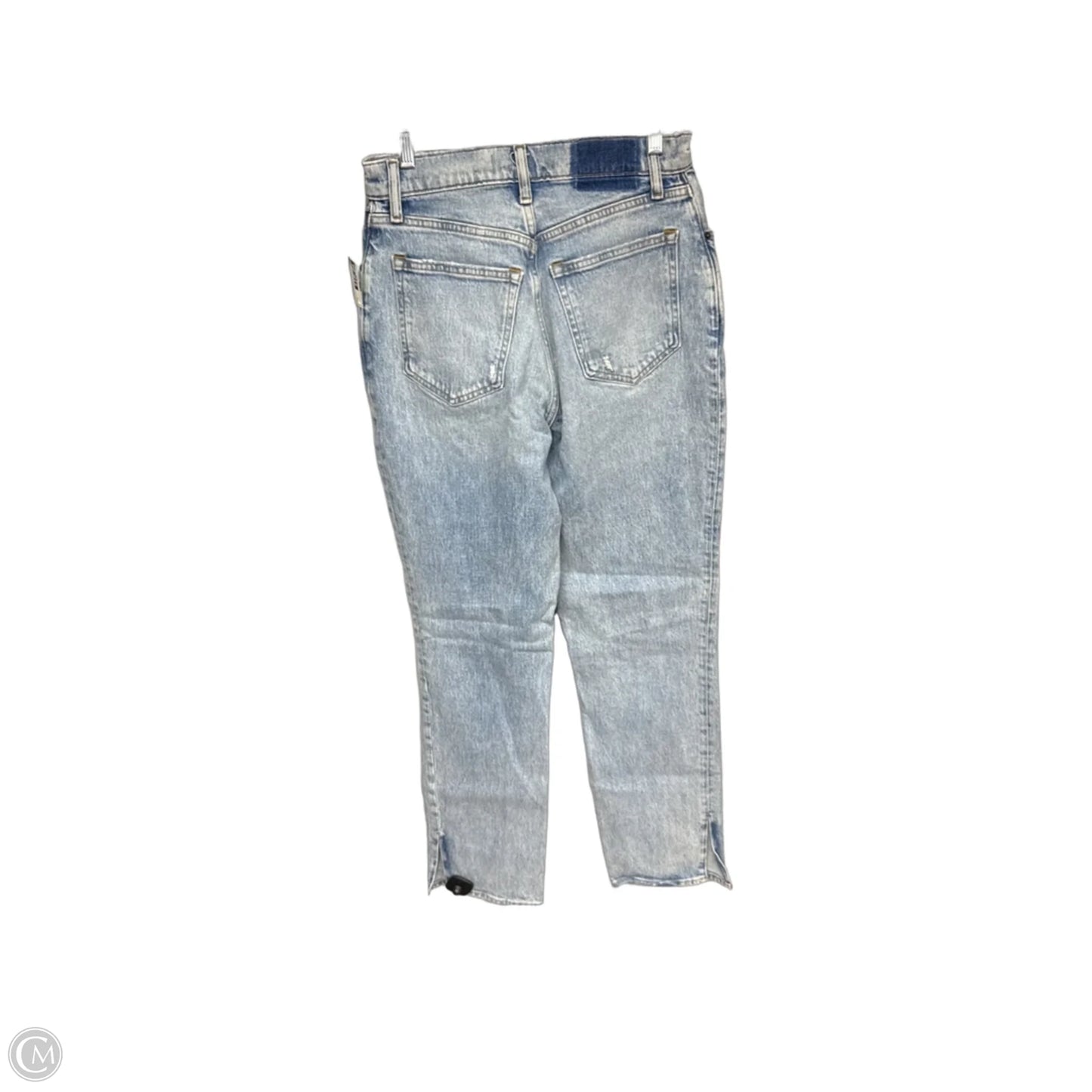 Jeans Straight By Abercrombie And Fitch In Blue Denim, Size: 4