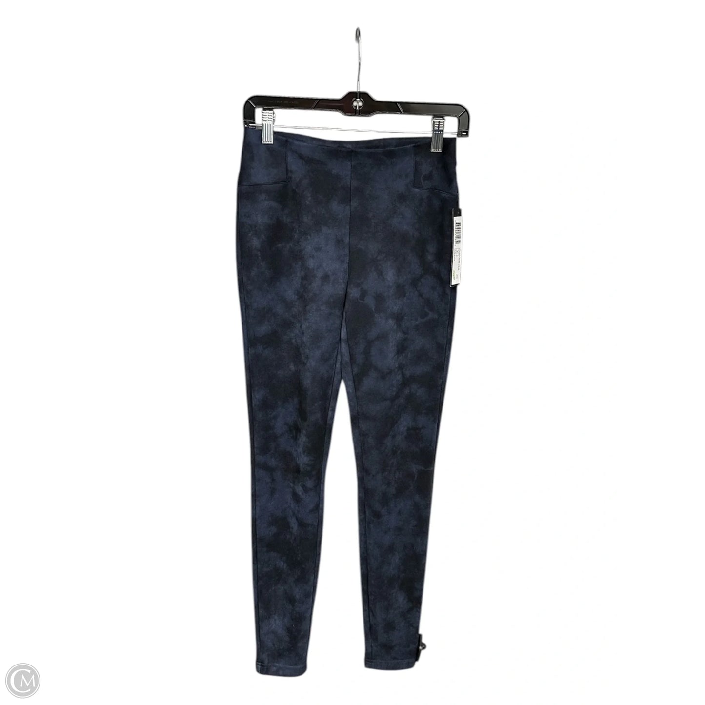 Pants Leggings By Tribal In Black & Blue, Size: Xs