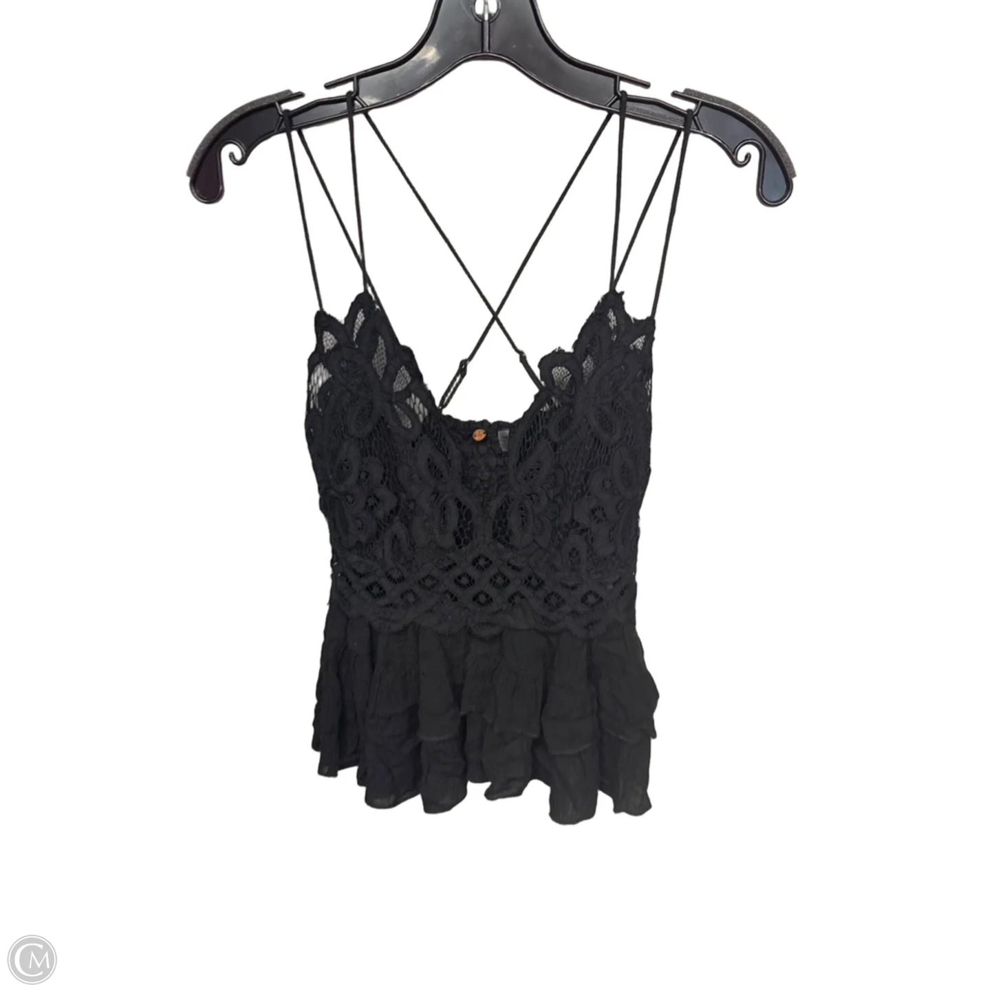 Top Sleeveless By Free People In Black, Size: M