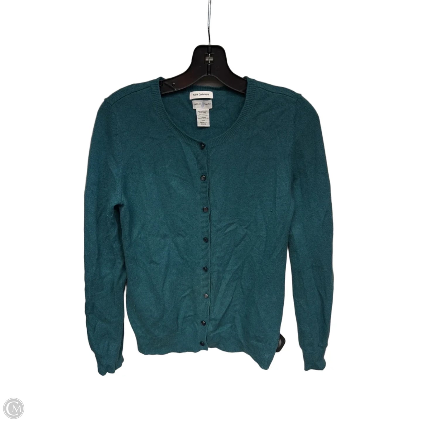 Cardigan By Jaclyn Smith In Teal, Size: S