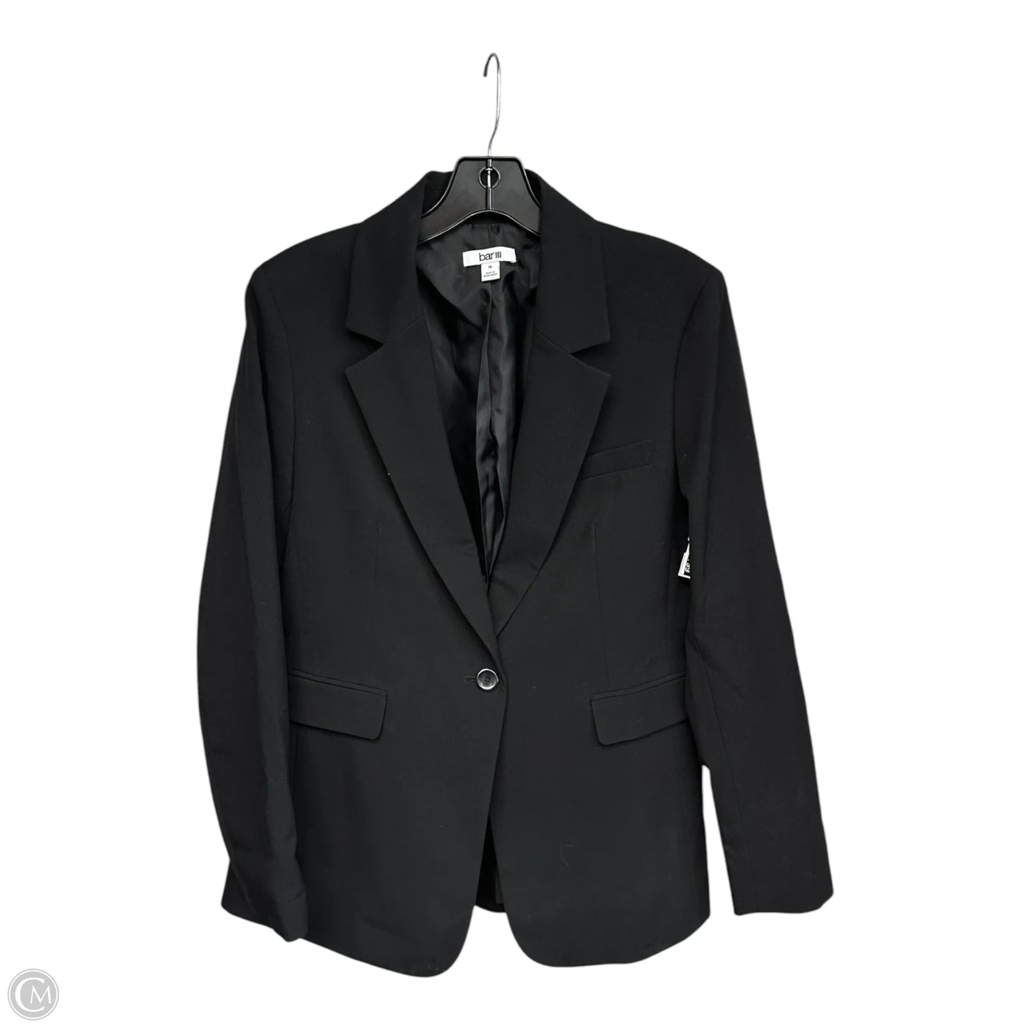 Blazer By Bar Iii In Black, Size: 10