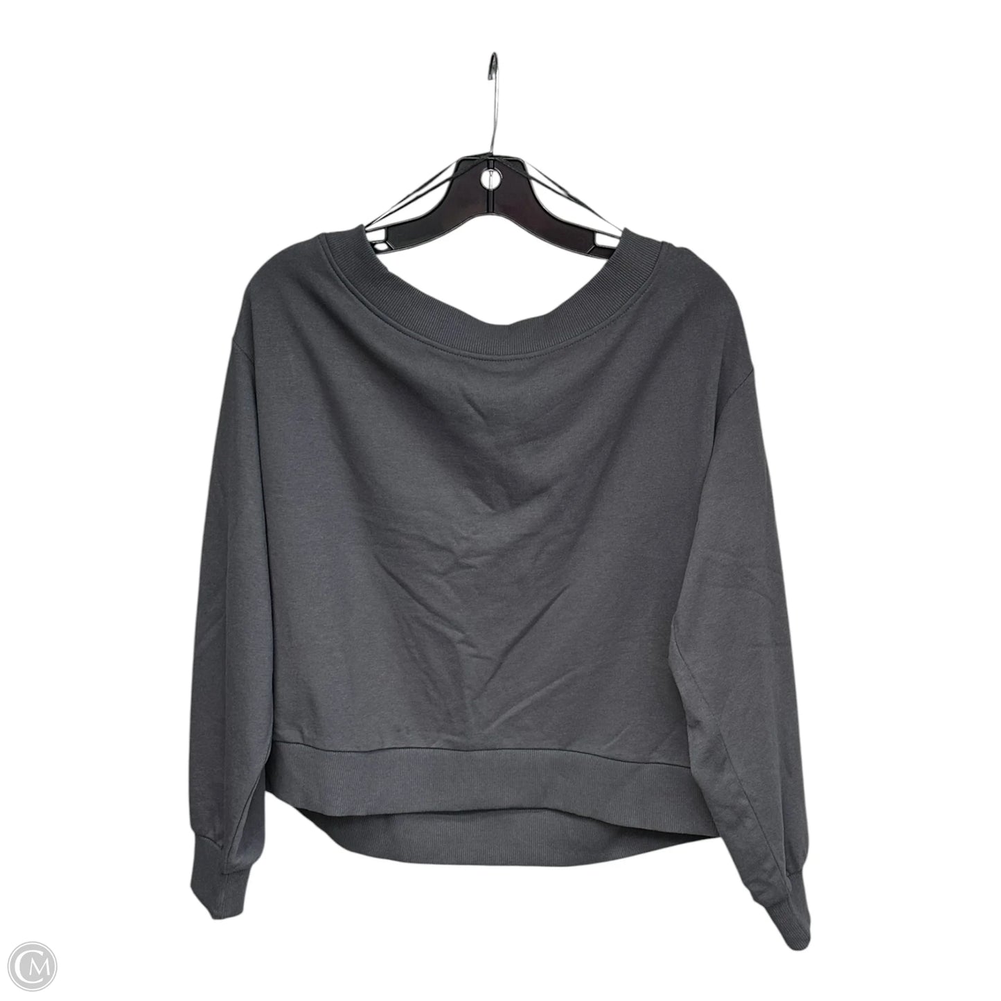 Sweatshirt Crewneck By Divided In Grey, Size: S
