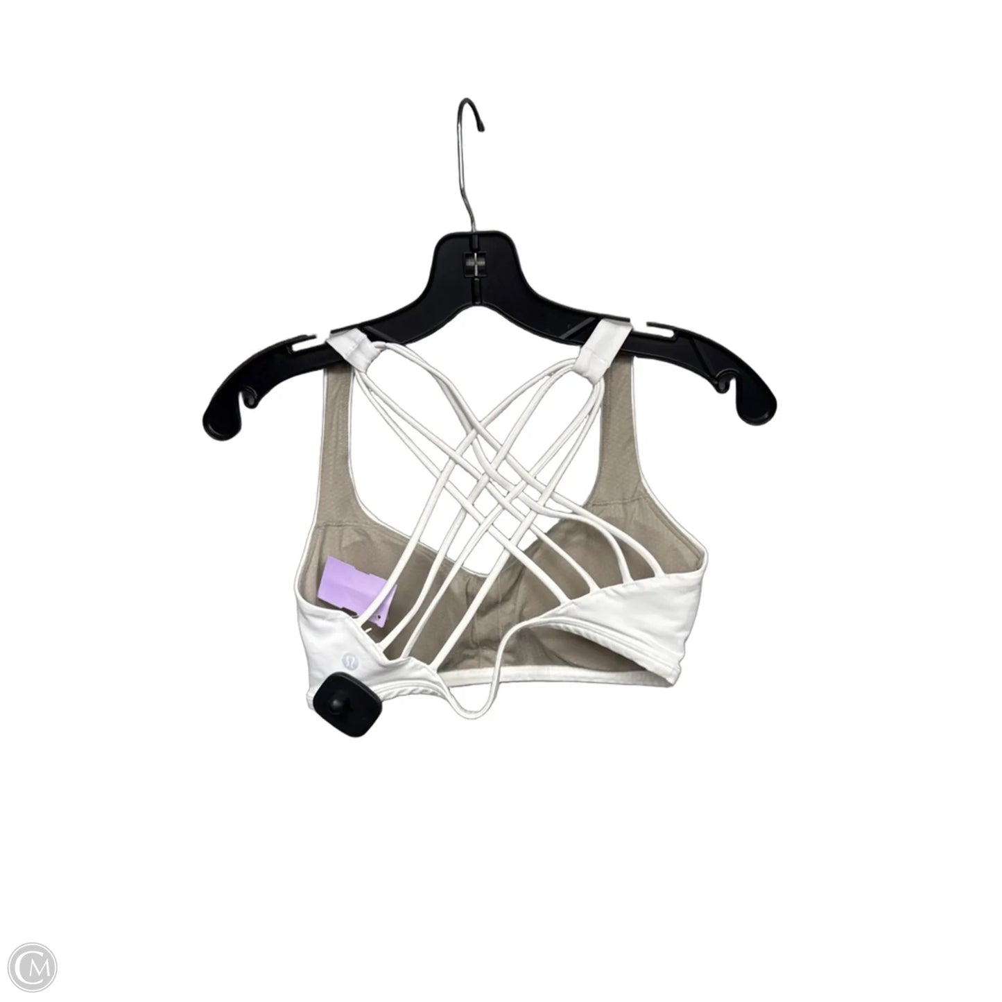 Athletic Bra By Lululemon In White, Size: 8