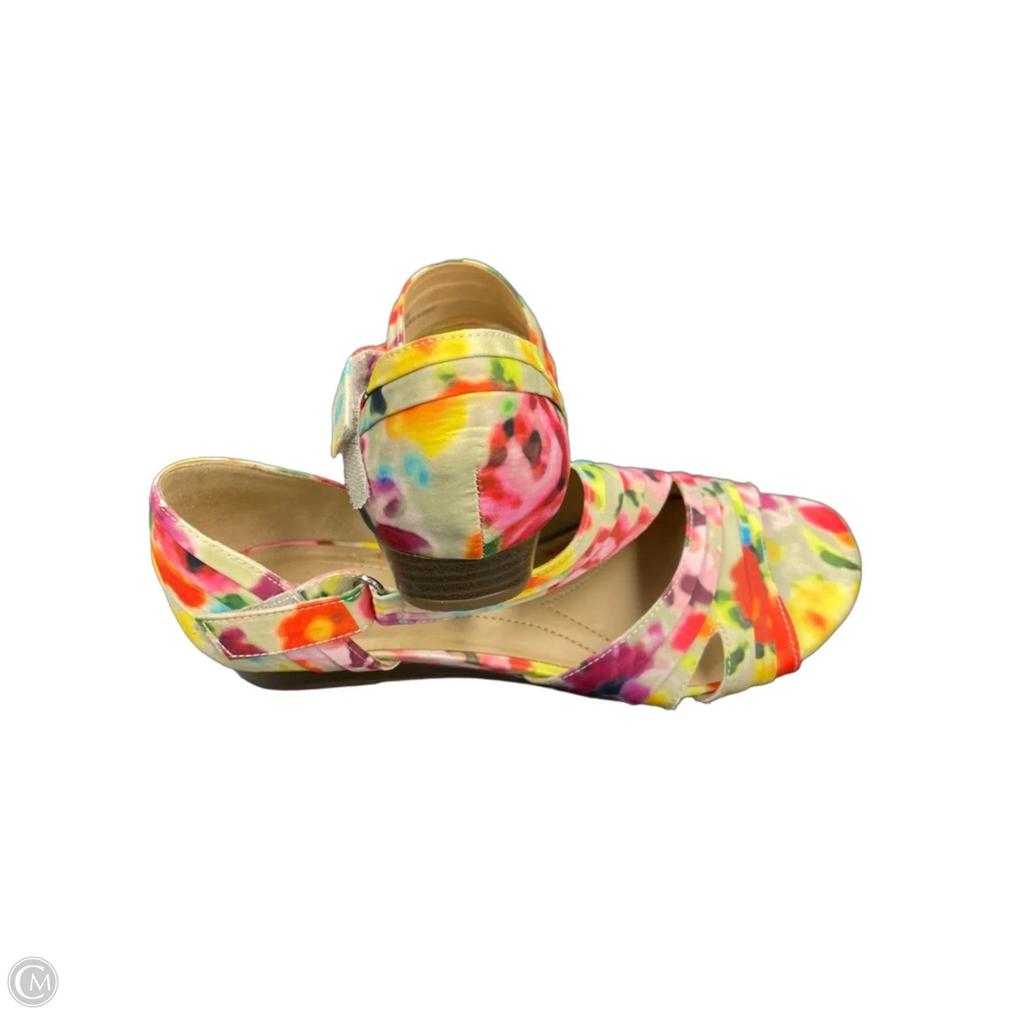 Shoes Flats By Naturalizer In Floral Print, Size: 8.5