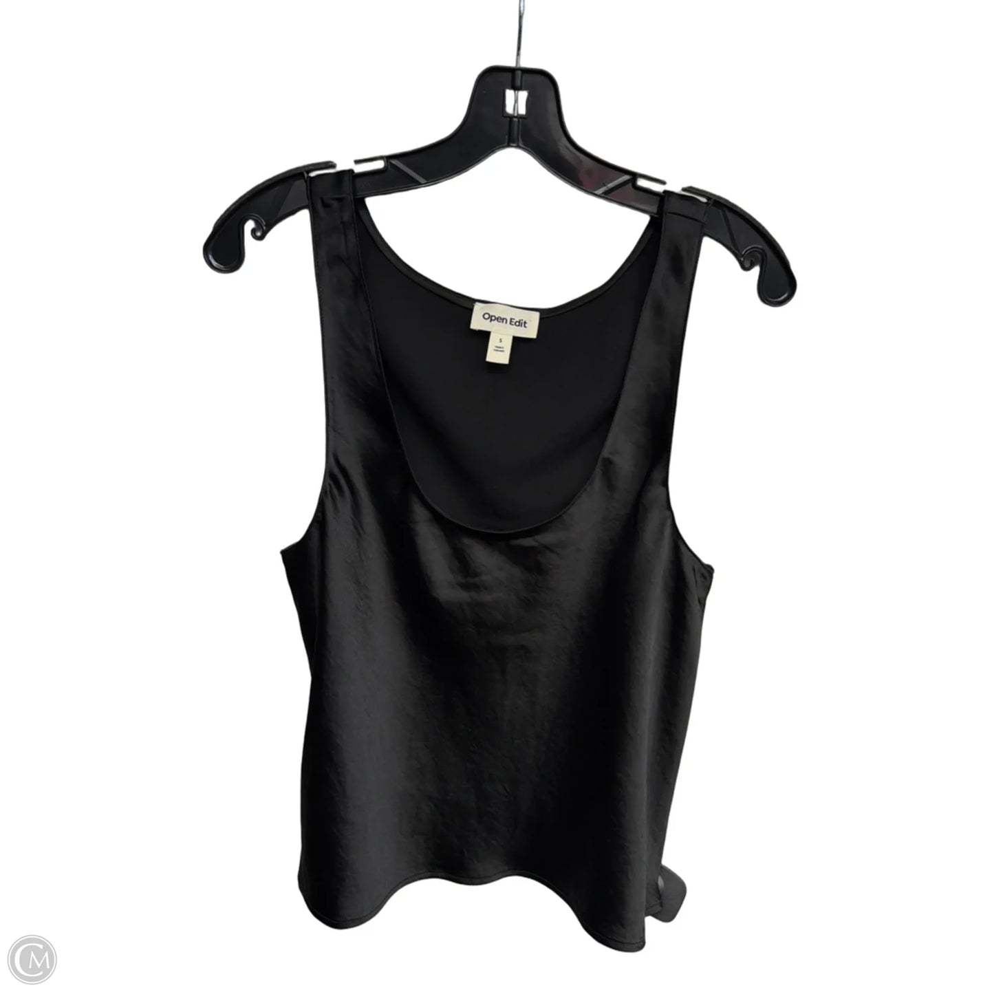 Top Sleeveless By Open Edit In Black, Size: S