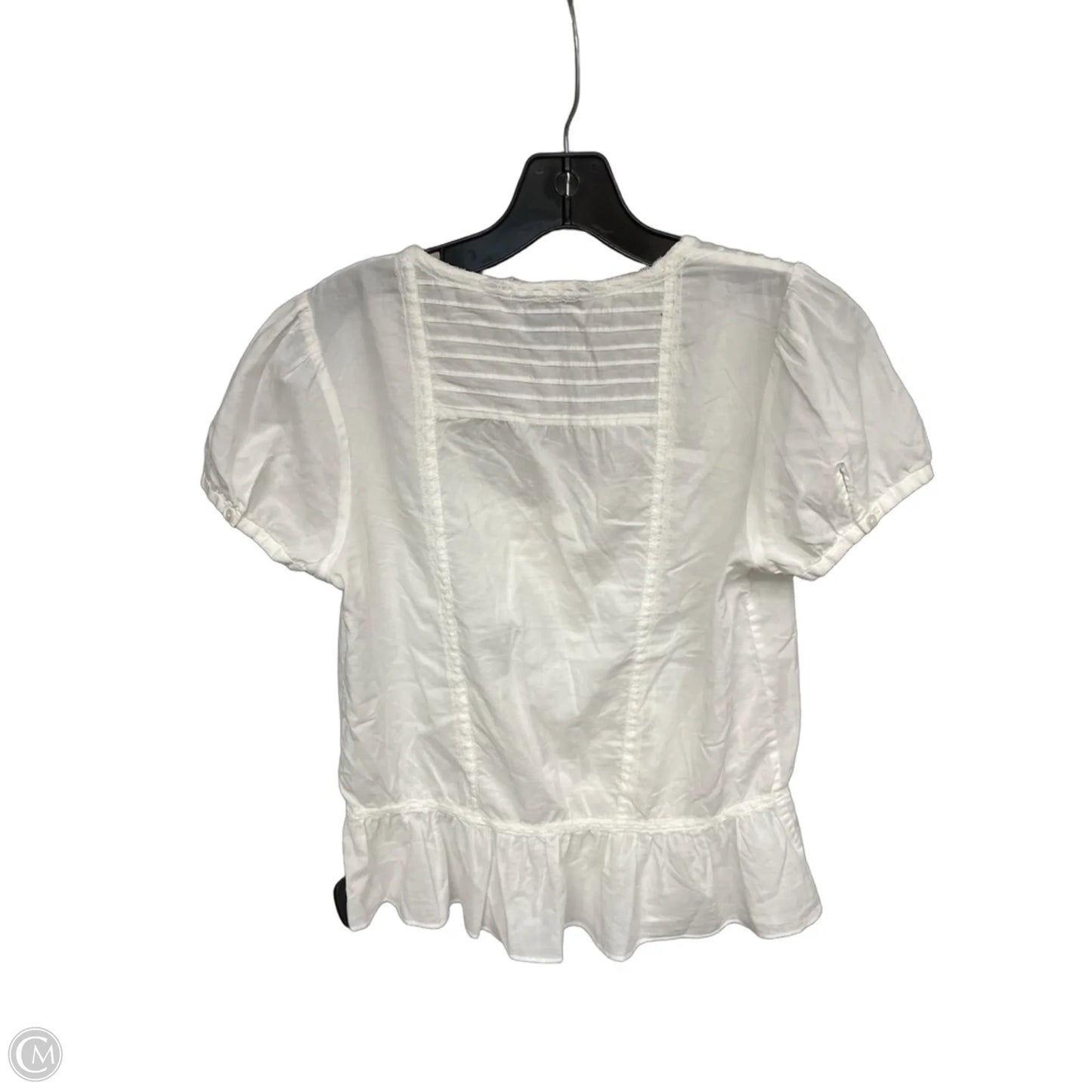 Top Short Sleeve Luxury Designer By Marc Jacobs In White, Size: 8