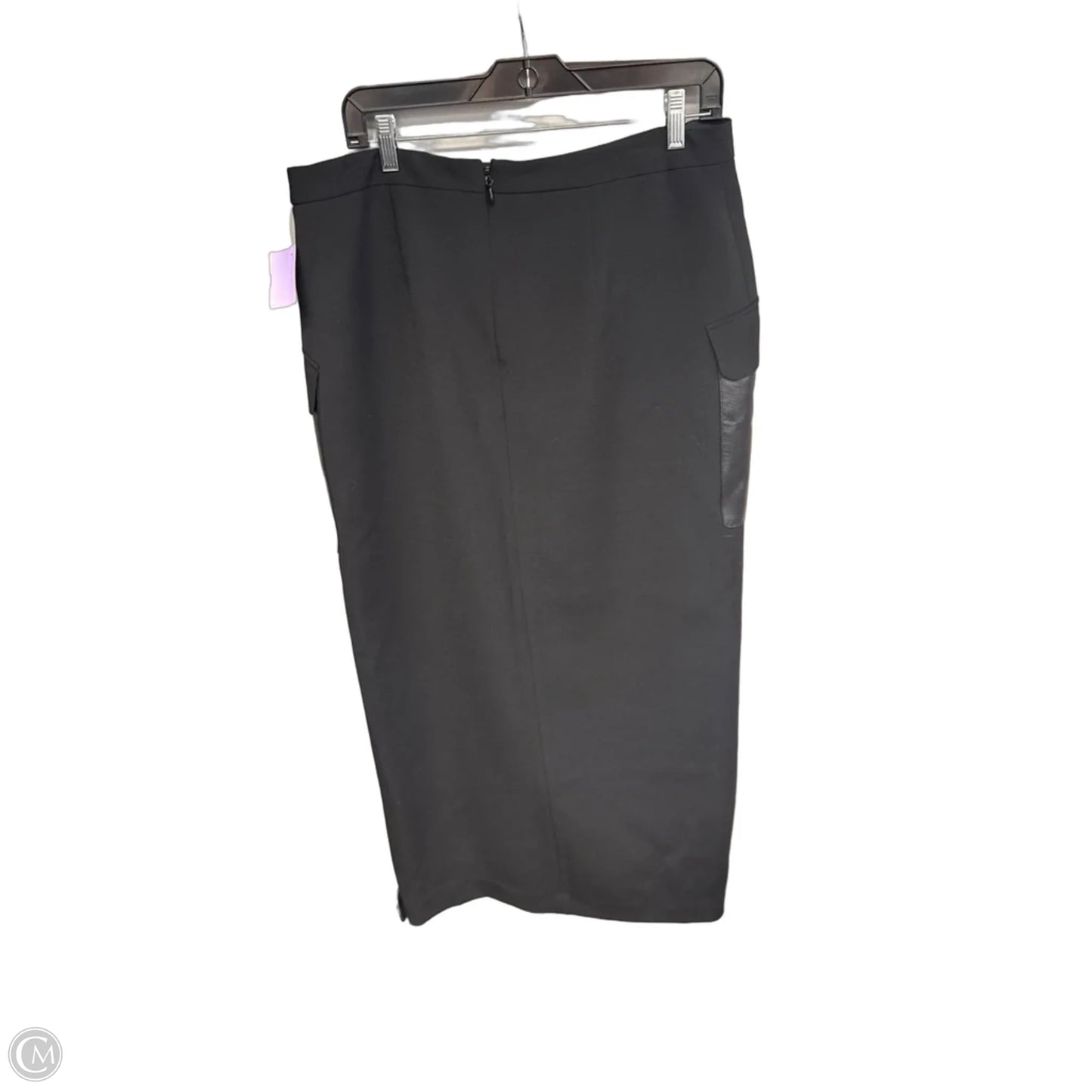 Skirt Maxi By Bcbgmaxazria In Black, Size: L