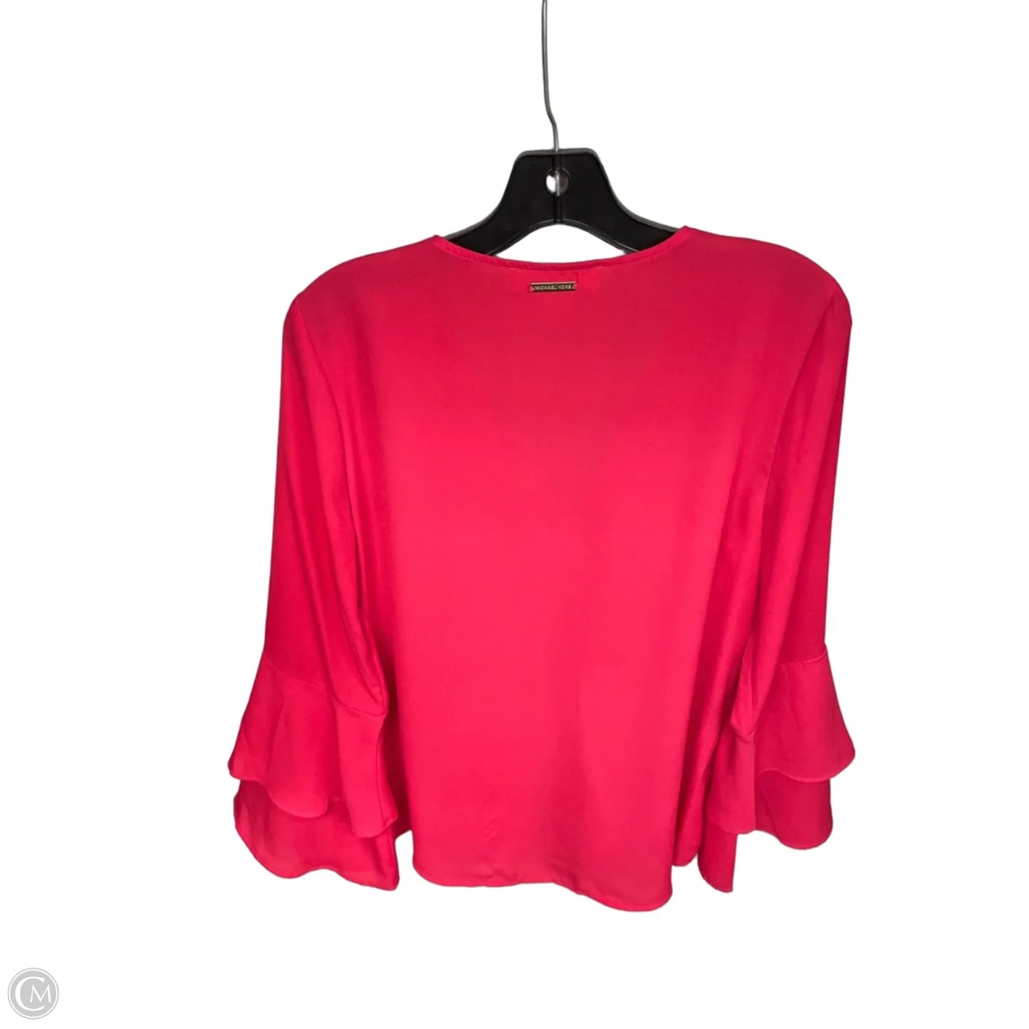 Top Long Sleeve By Michael By Michael Kors In Pink, Size: M