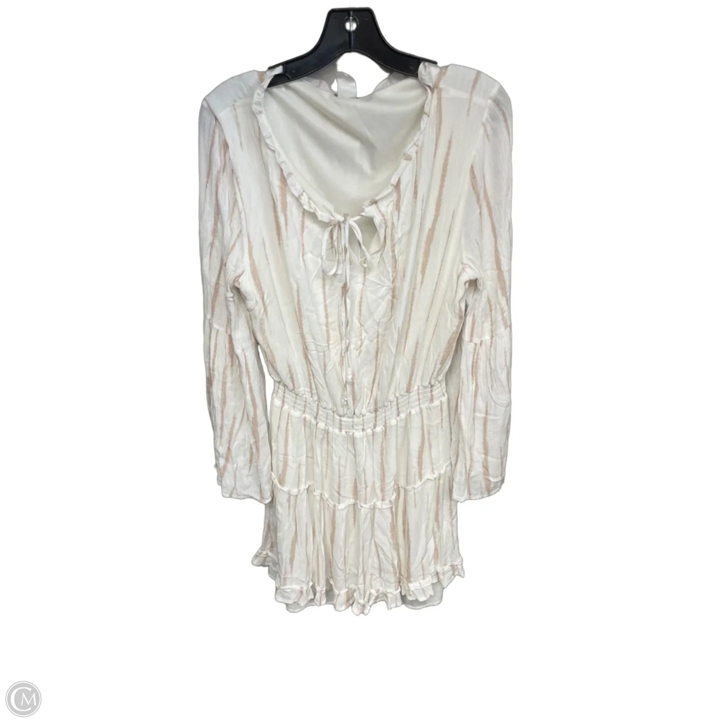 Dress Casual Short By Clothes Mentor In White, Size: Xl