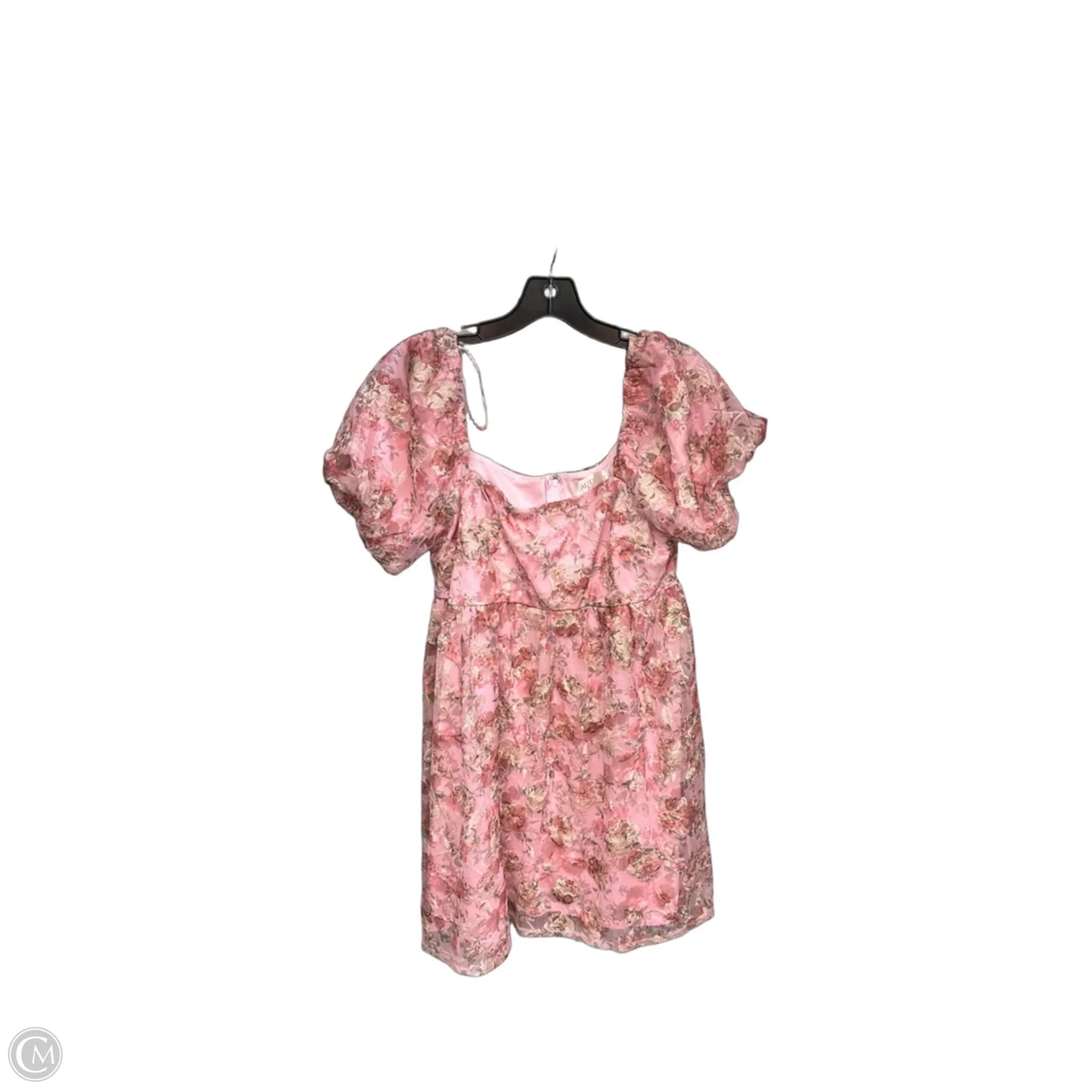 Dress Casual Short By Francesca's In Pink, Size: L