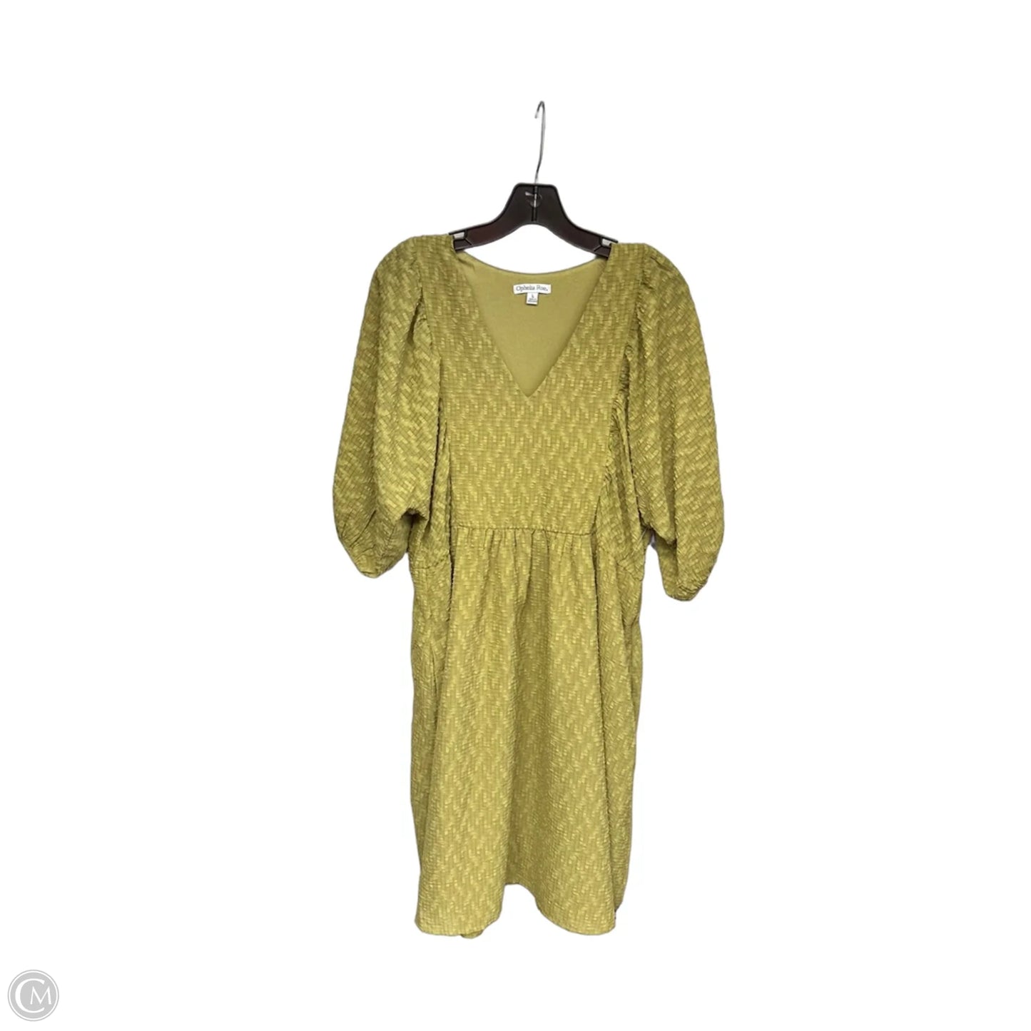 Dress Casual Short By Ophelia Roe In Green, Size: L