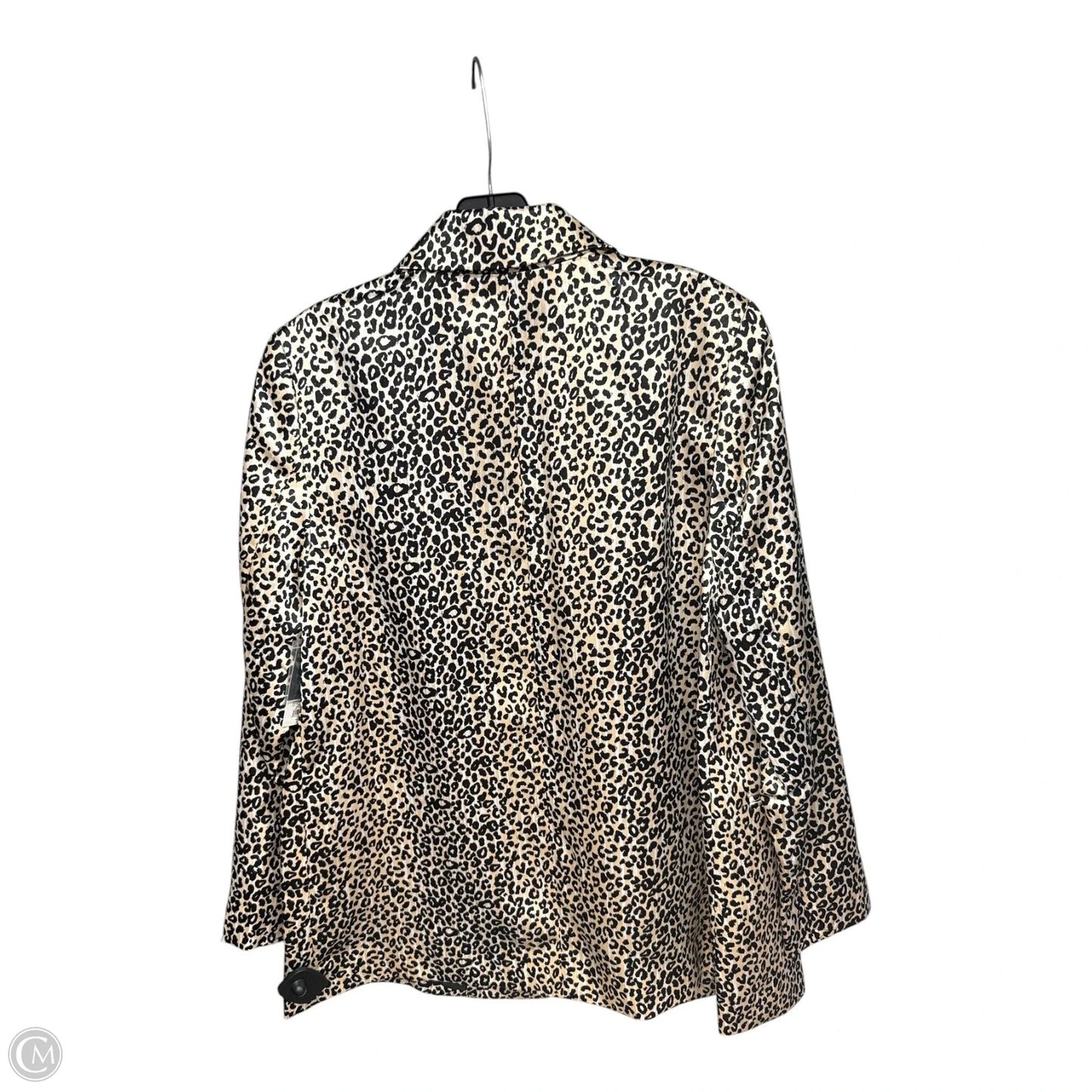 Blazer By Nine West In Animal Print, Size: S