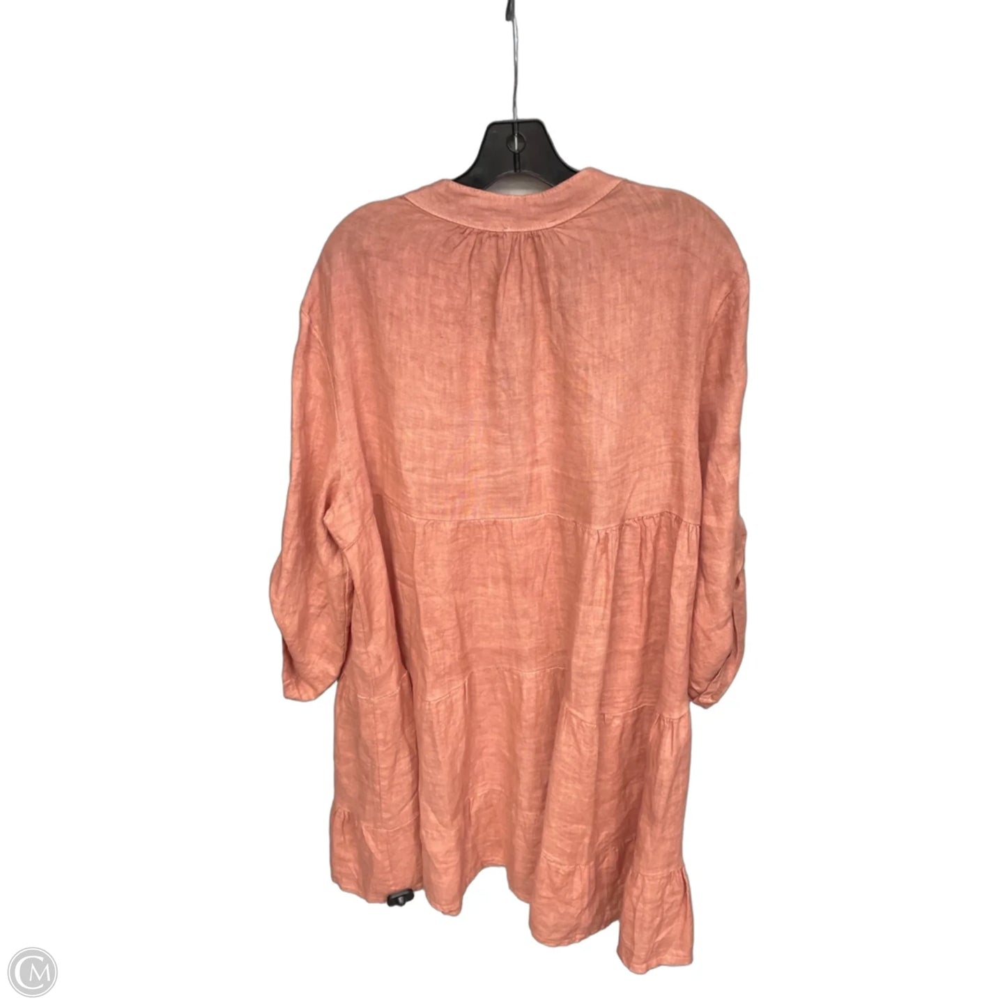 Dress Casual Short By Clothes Mentor In Orange, Size: L