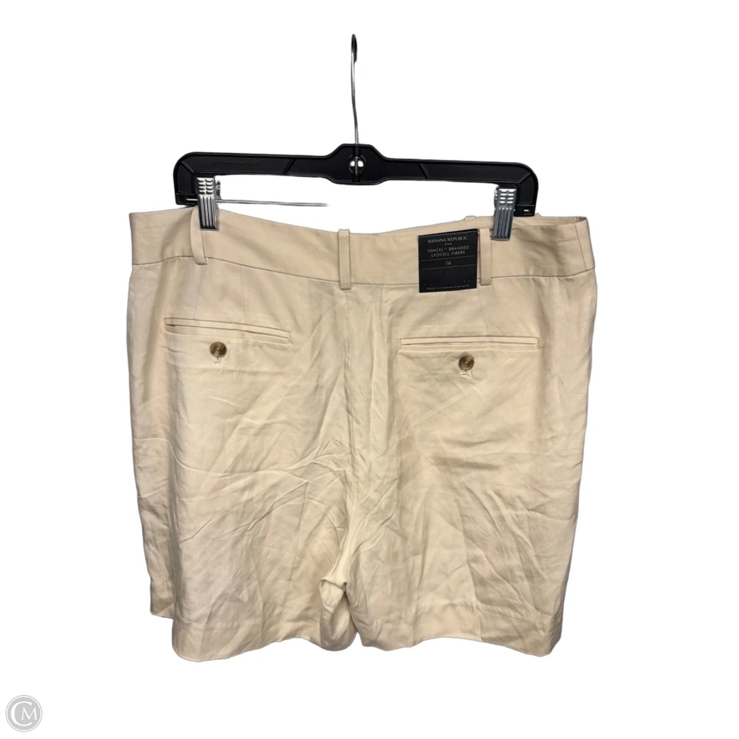 Shorts By Banana Republic In Beige, Size: 16