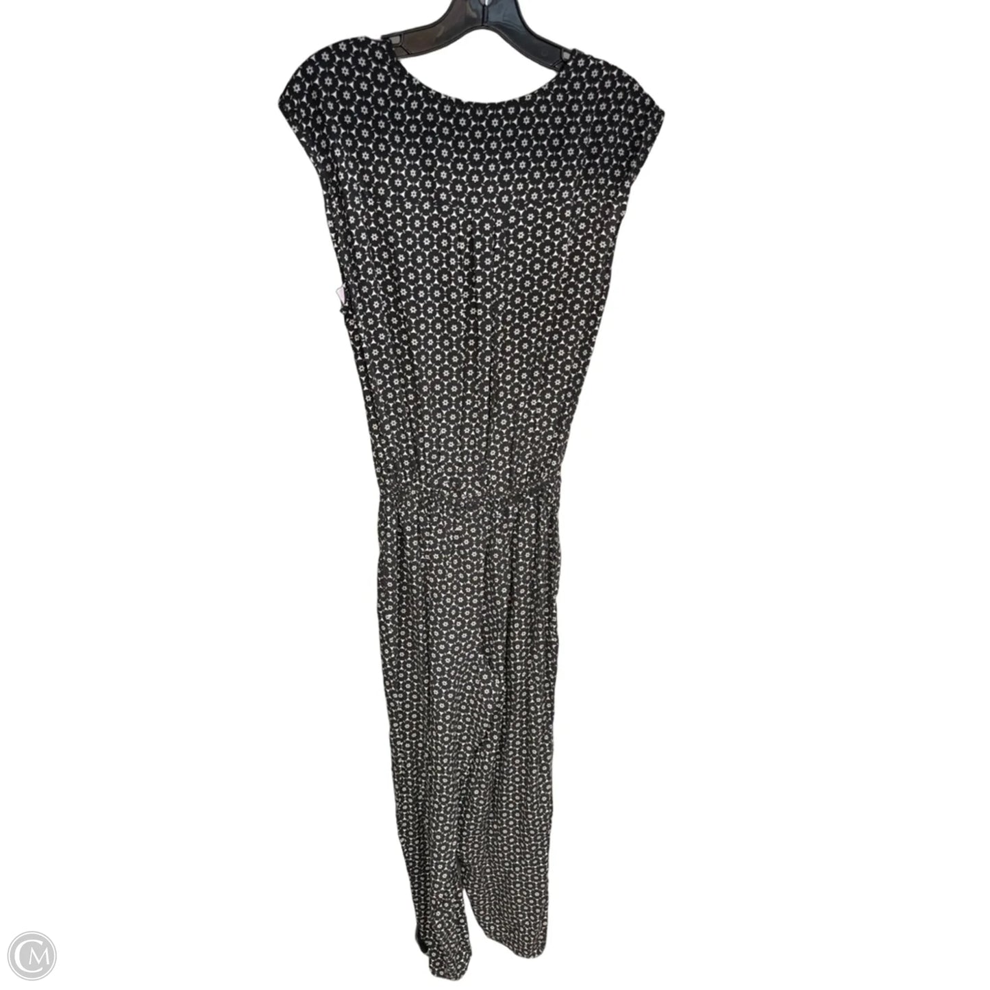 Jumpsuit By Max Studio In Black & White, Size: L