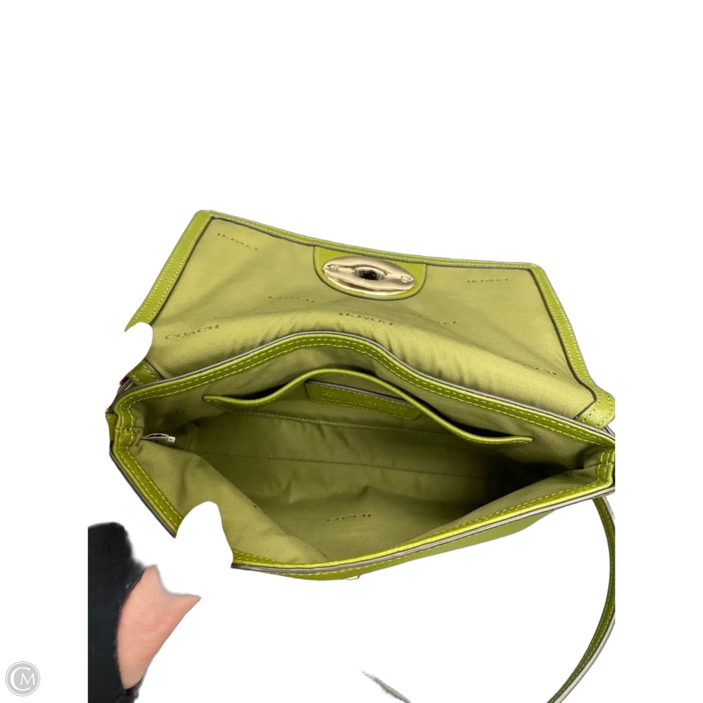 Crossbody Designer By Coach, Size: Small