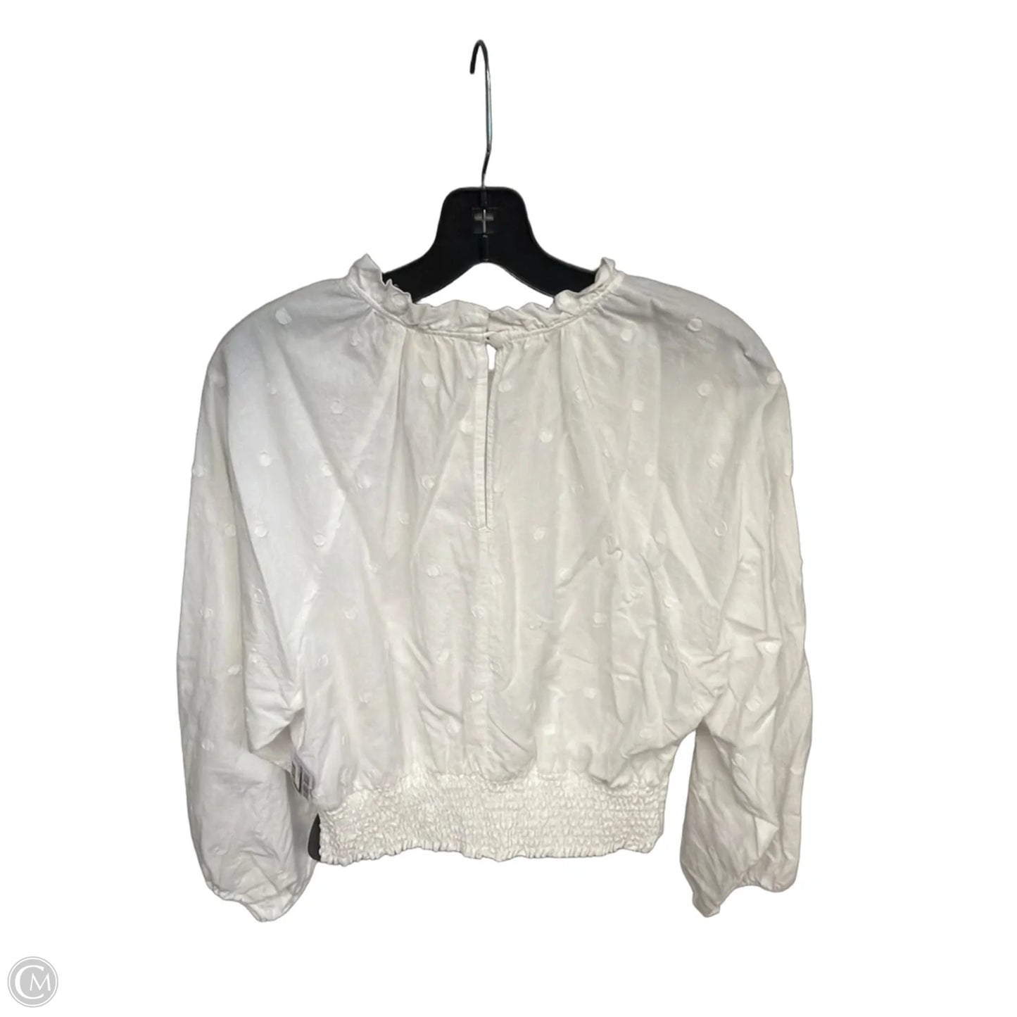 Top 3/4 Sleeve By Maeve In White, Size: 4