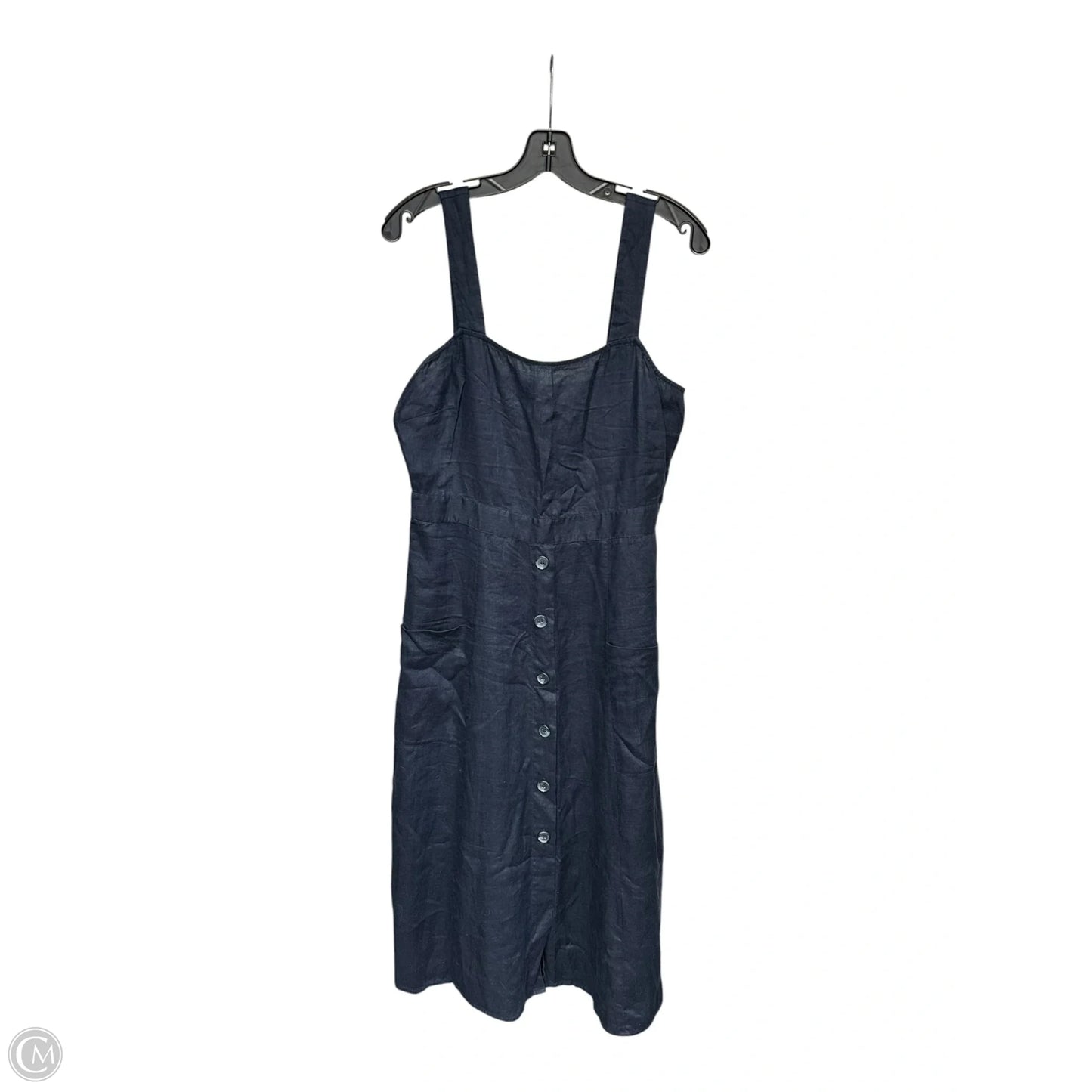 Dress Casual Maxi By Vince Camuto In Navy, Size: M
