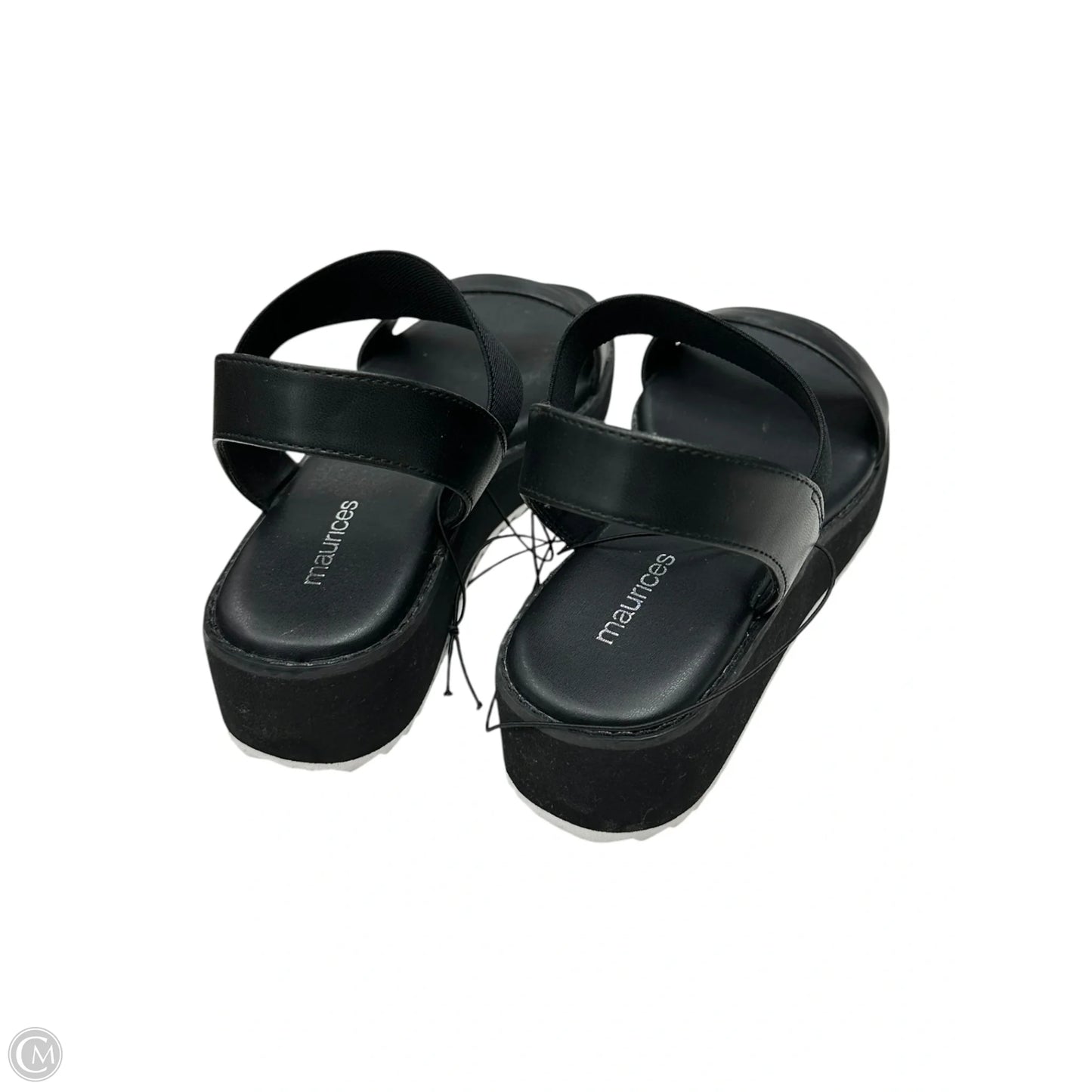 Sandals Flats By Maurices In Black, Size: 8