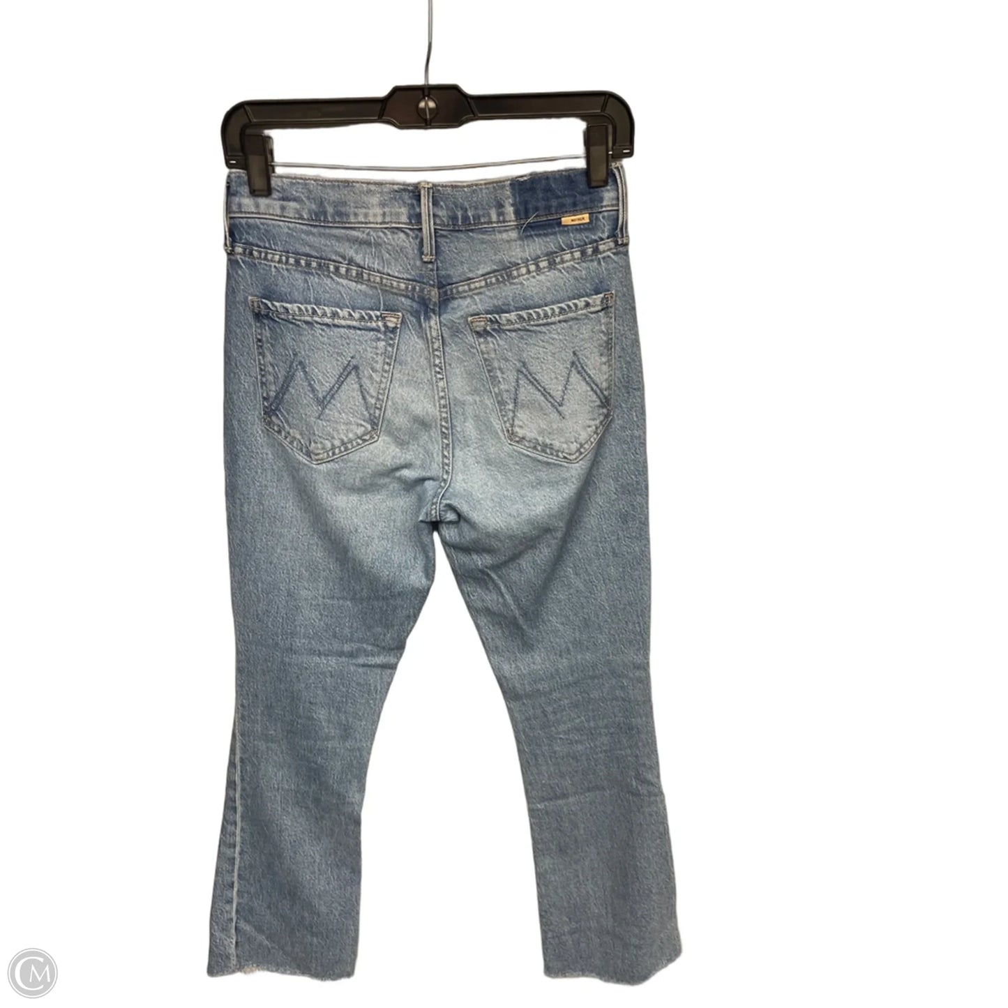 Jeans Cropped By Mother In Blue Denim, Size: 2