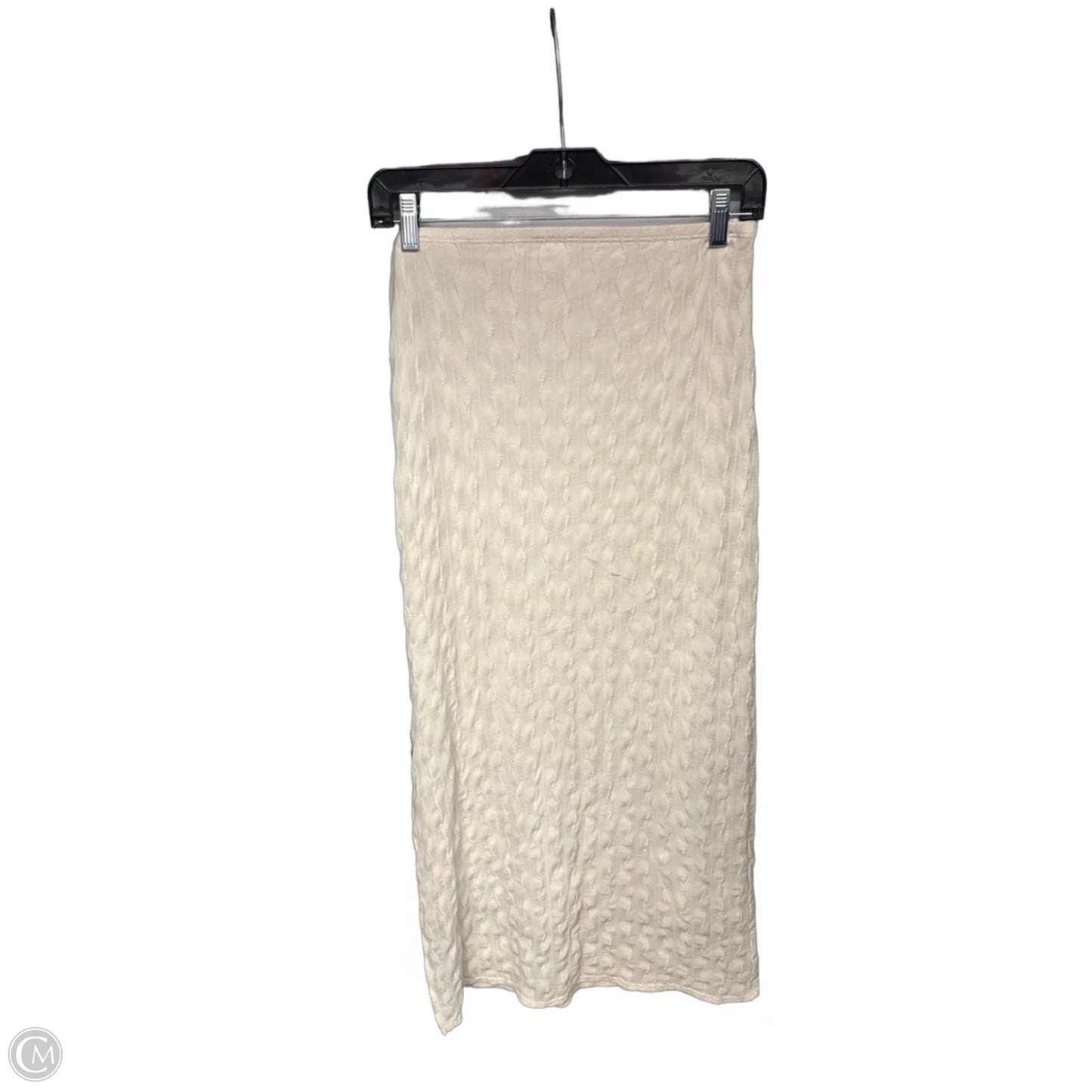 Dress Casual Midi By Clothes Mentor In Cream, Size: S