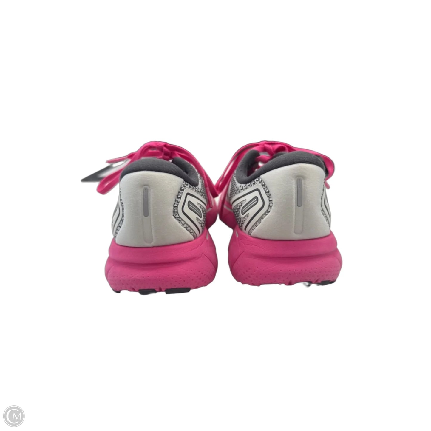 Shoes Athletic By Brooks In Grey & Pink, Size: 8