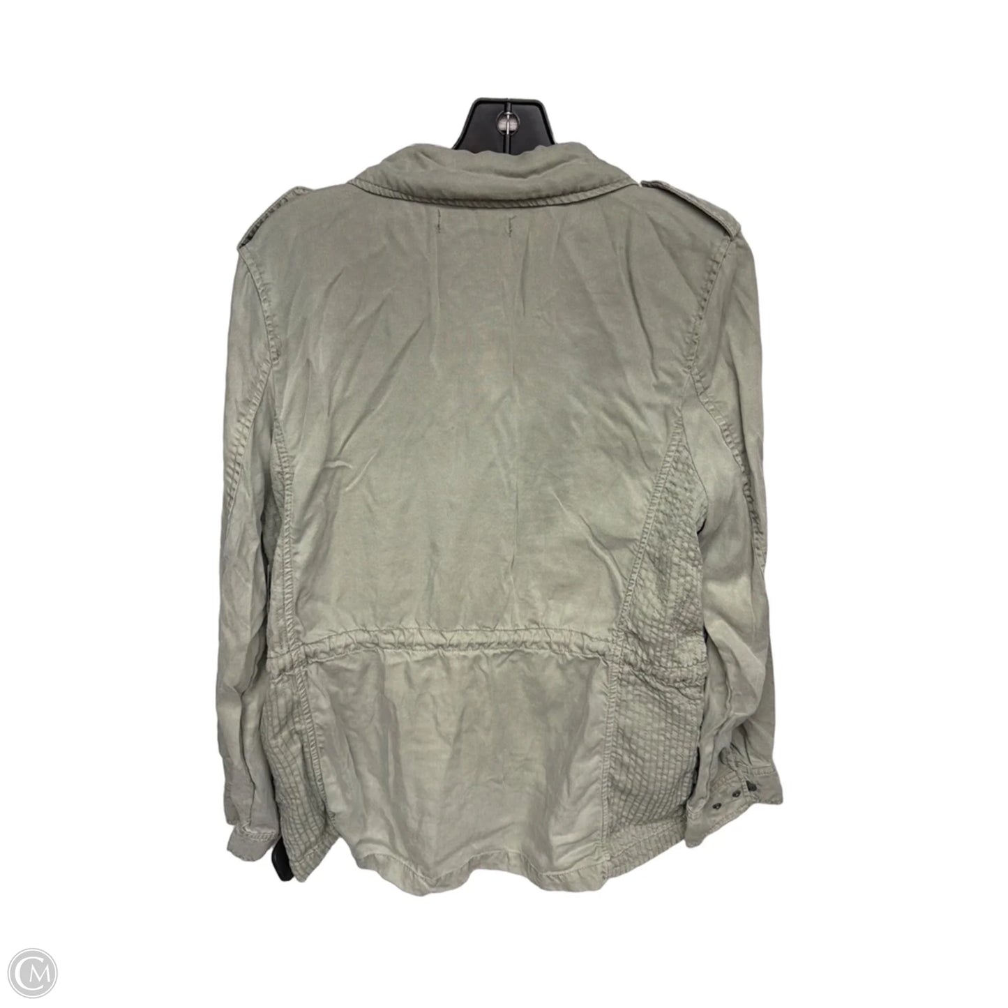 Jacket Denim By Max Jeans In Green, Size: L