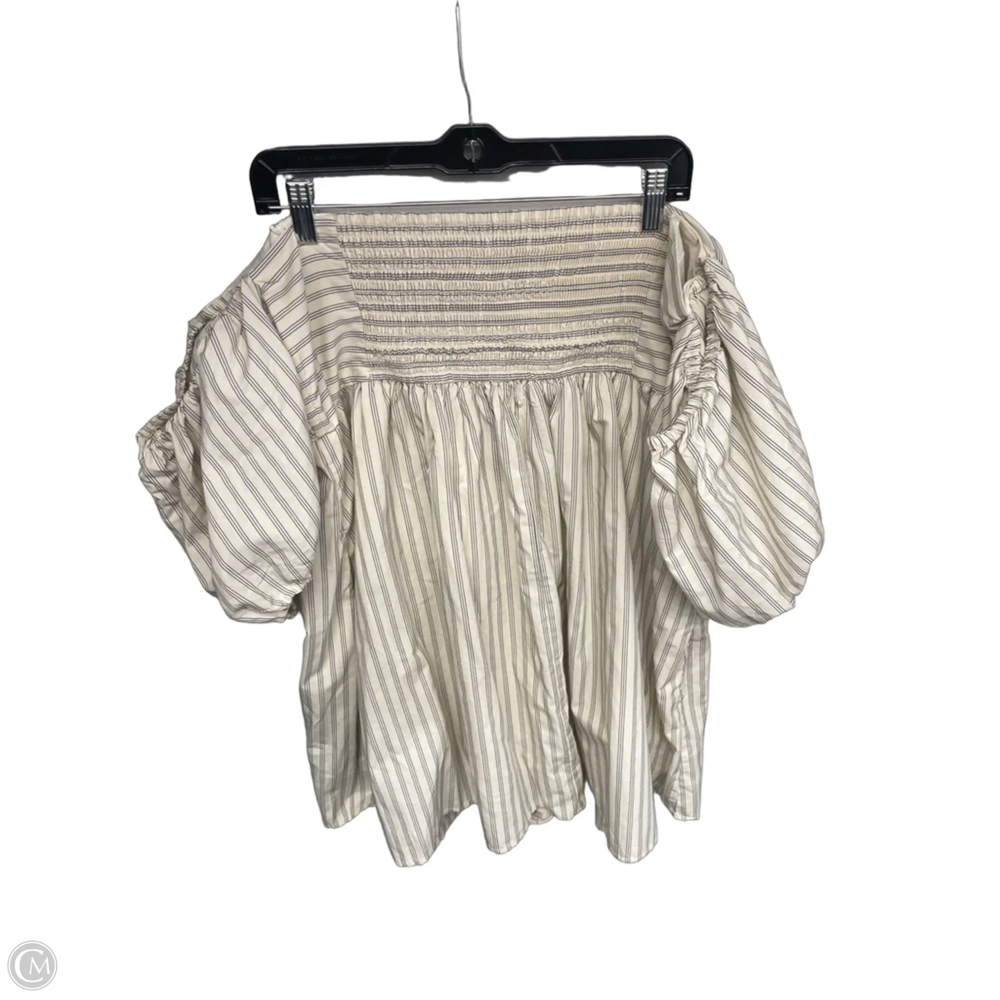 Dress Casual Short By Abercrombie And Fitch In Black & Cream, Size: Xxl