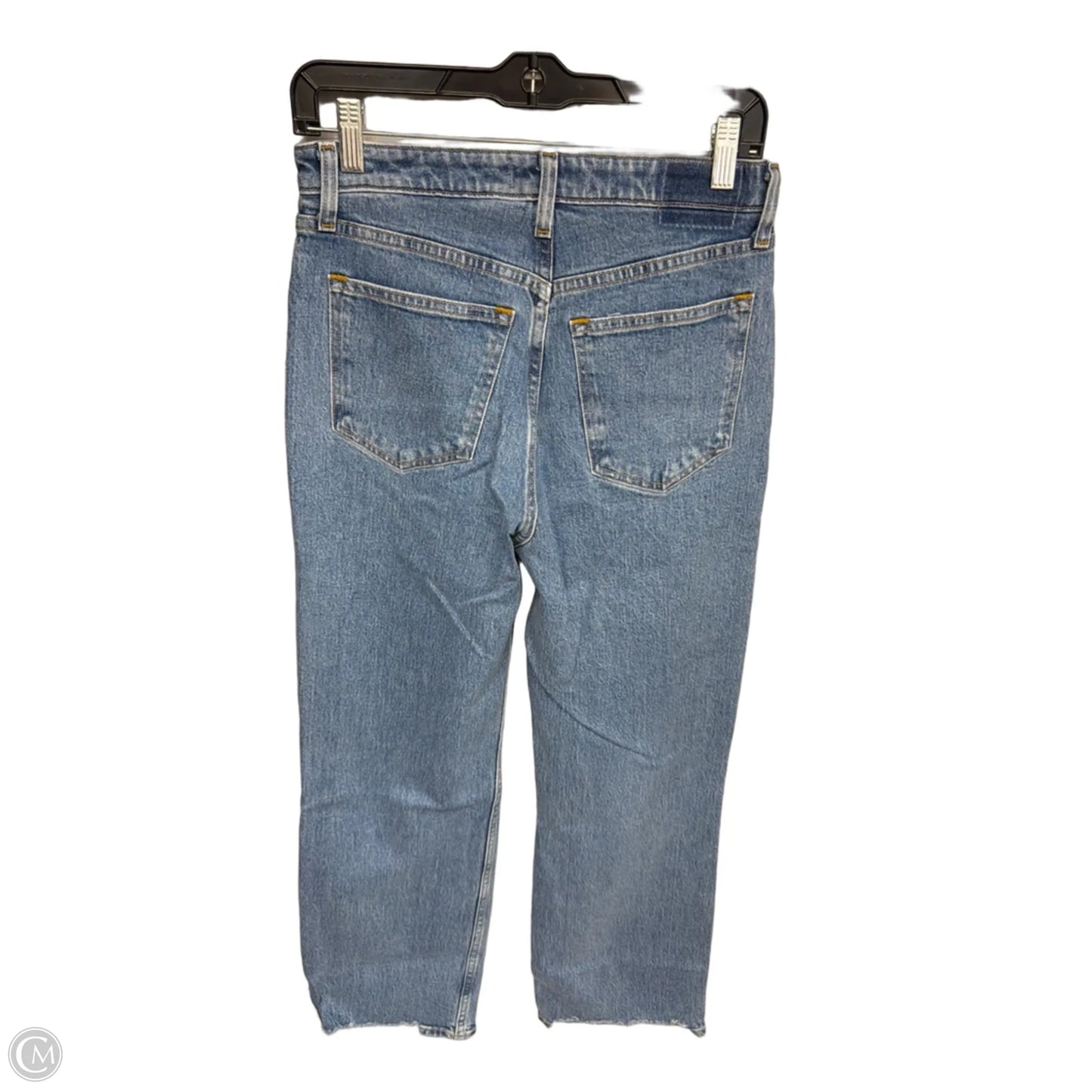 Jeans Straight By Abercrombie And Fitch In Blue Denim, Size: 4