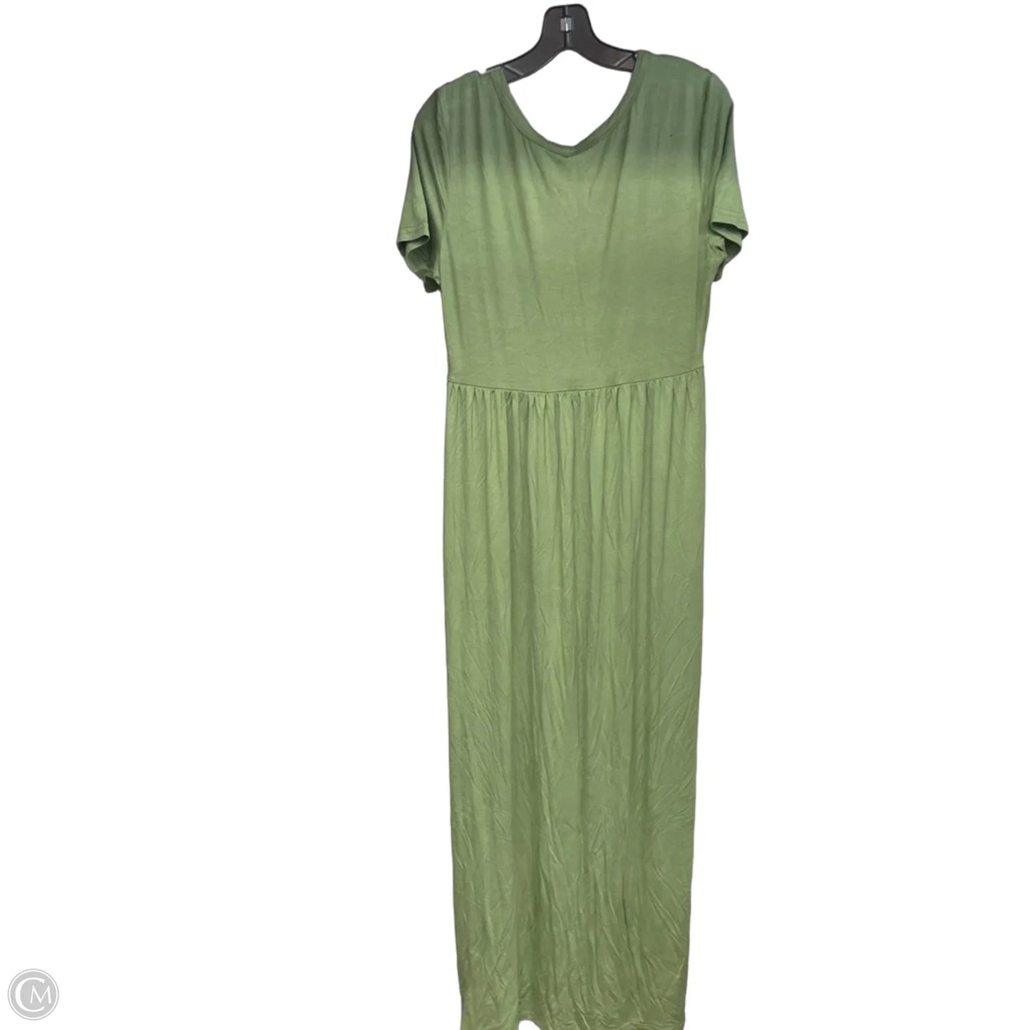 Dress Casual Maxi By Clothes Mentor In Green, Size: L