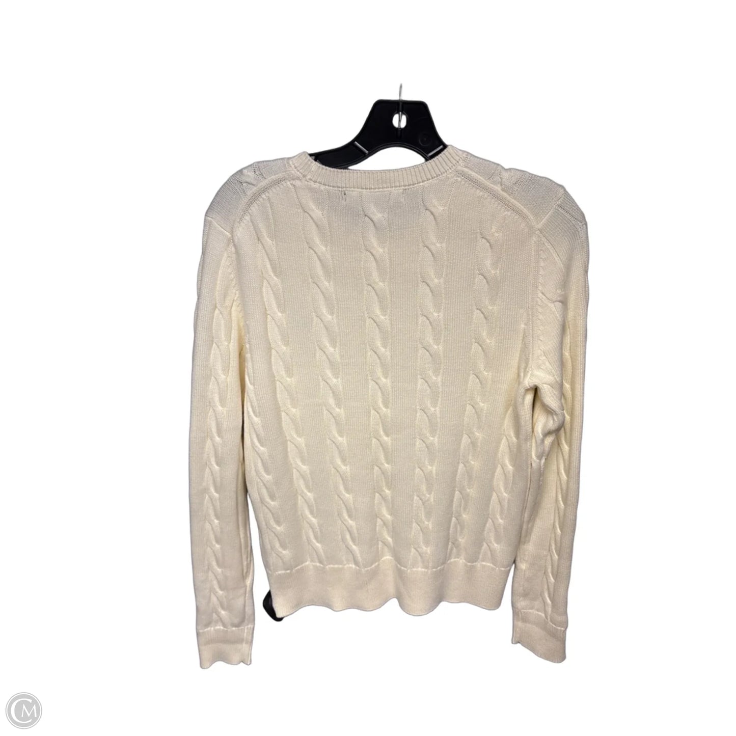 Sweater By Brooks Brothers In Yellow, Size: M