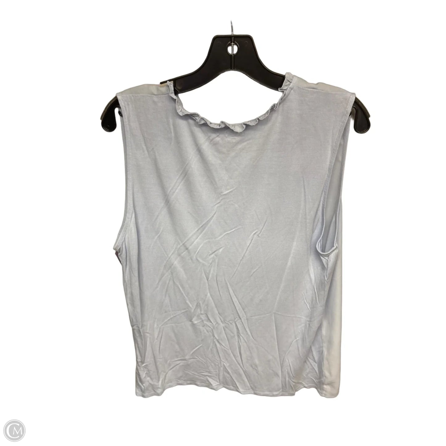 Top Sleeveless By Loft In Blue, Size: S